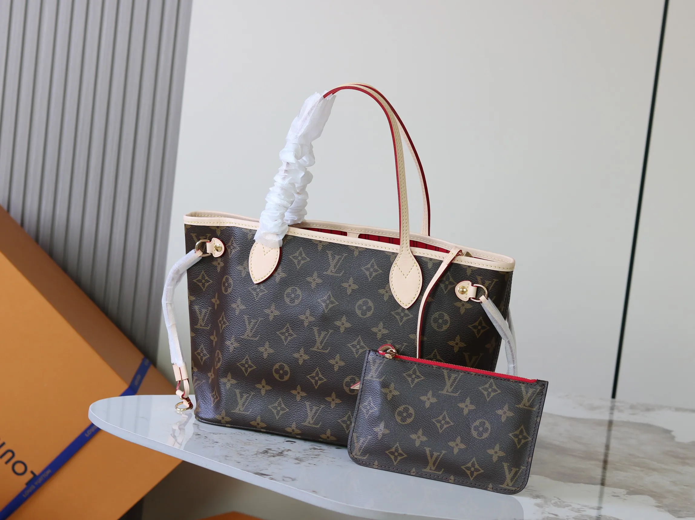 Clutch Bag Casual Leather