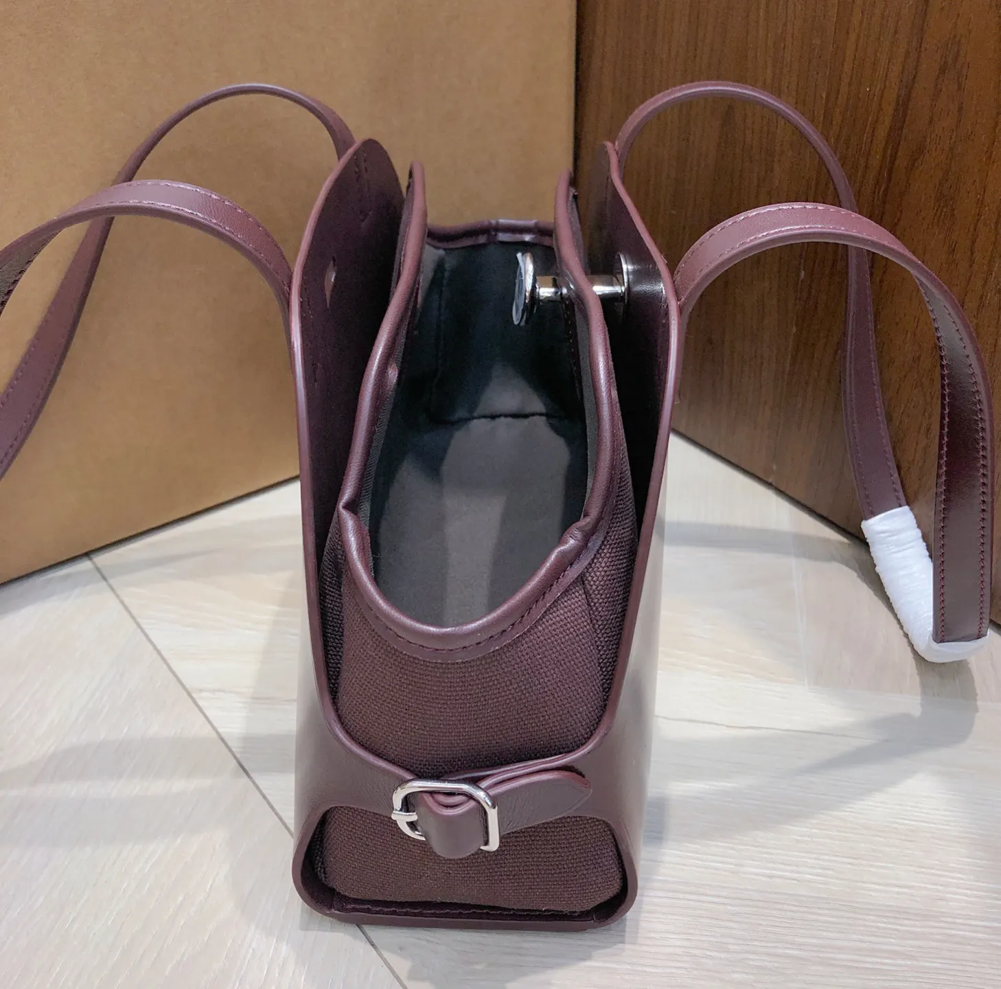 Hermes Hobo Shoulder Bag Vintage Canvas