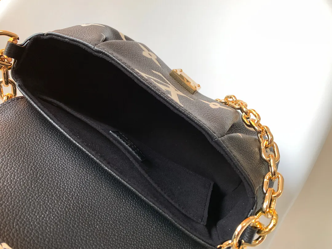 LV Favorite 黑灰配色 鏈條包 單肩斜挎款 经典款｜ORBUYBAG 嵐奢包高端時尚精品