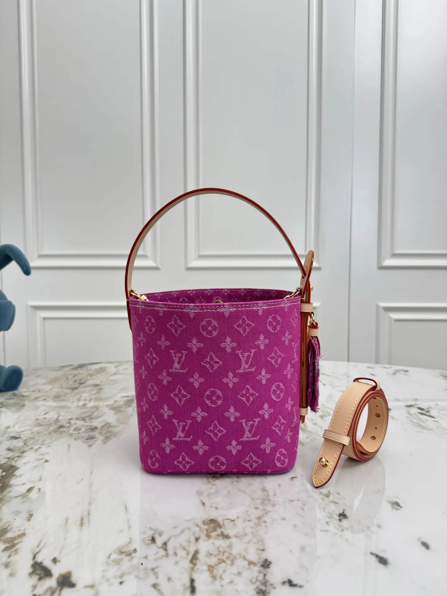 Louis Vuitton M27626 红色 皮革 手提包