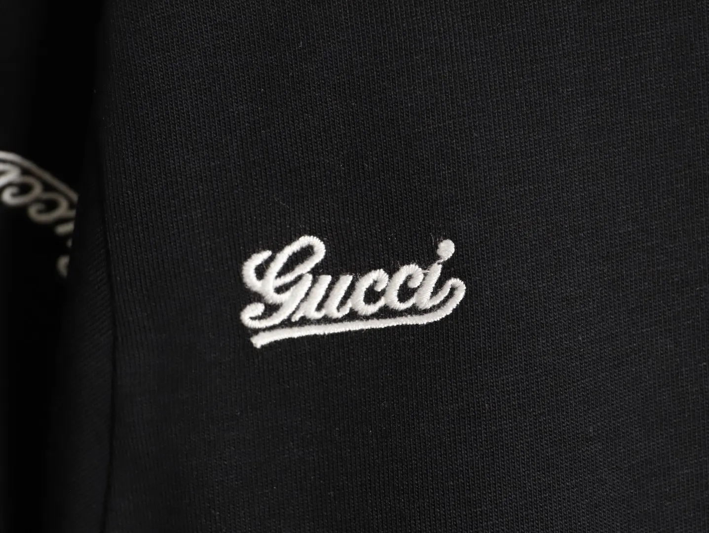 Gucci Logo Embroidered T-Shirt