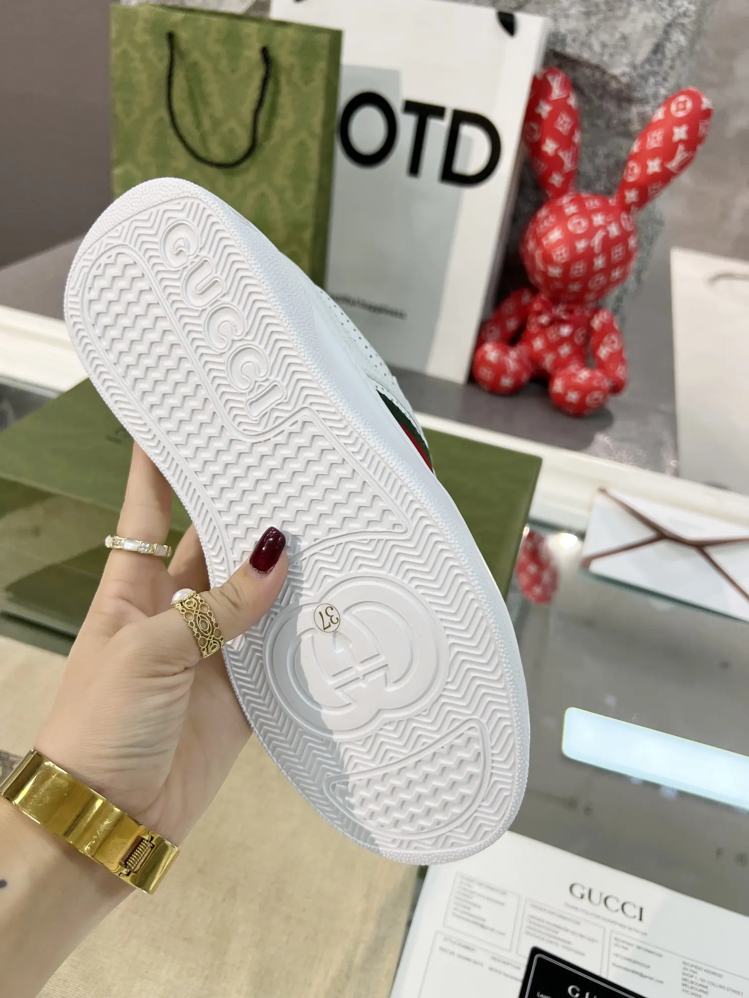 Gucci Logo休闲运动鞋 百搭款