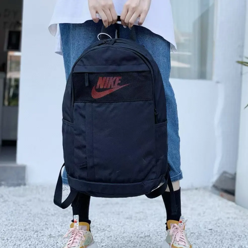 黑色 白色 高 Nike耐克冷色系双肩包单肩包学生书包 实用双肩款