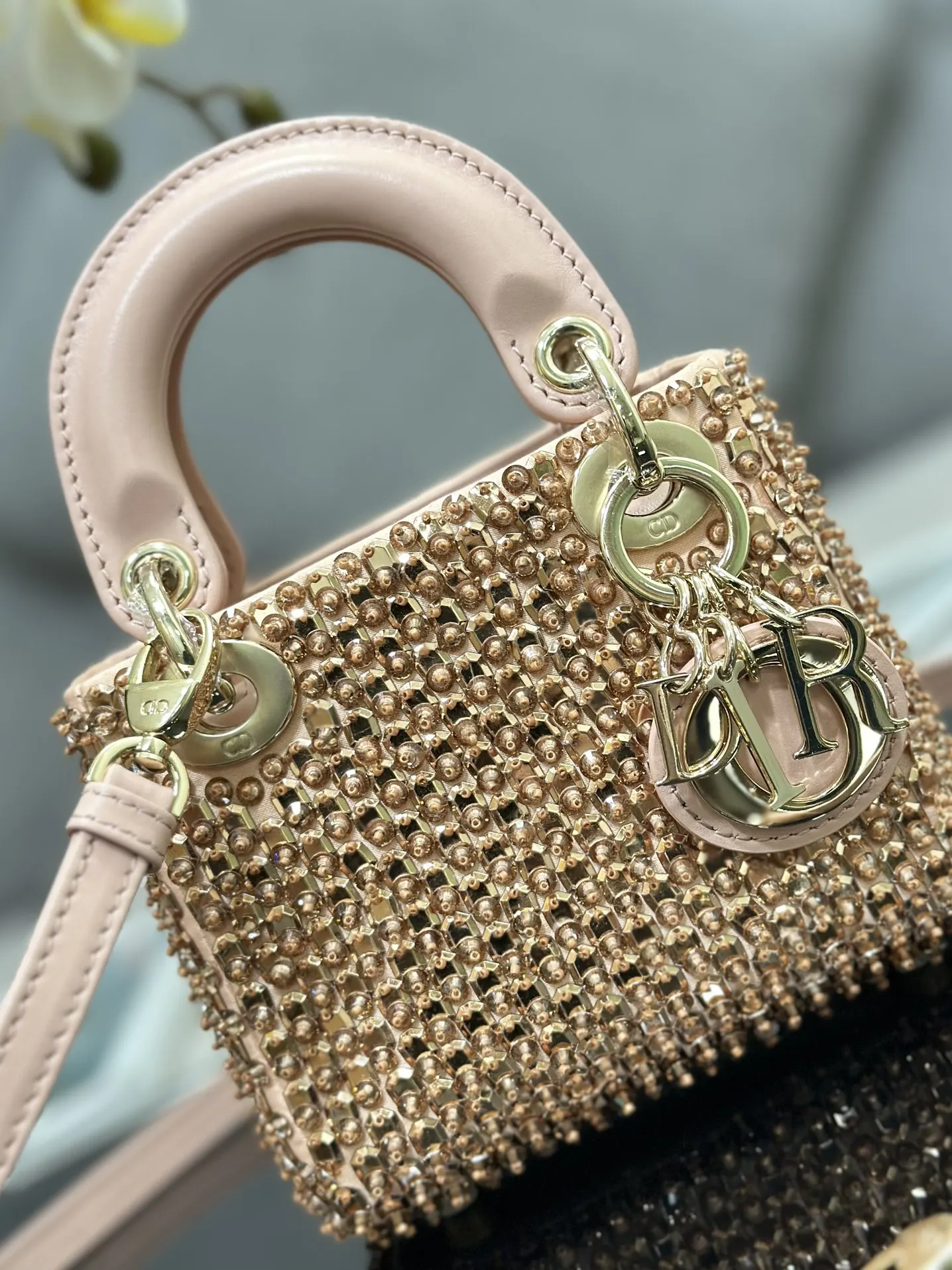 Dior Gold Chain Bag