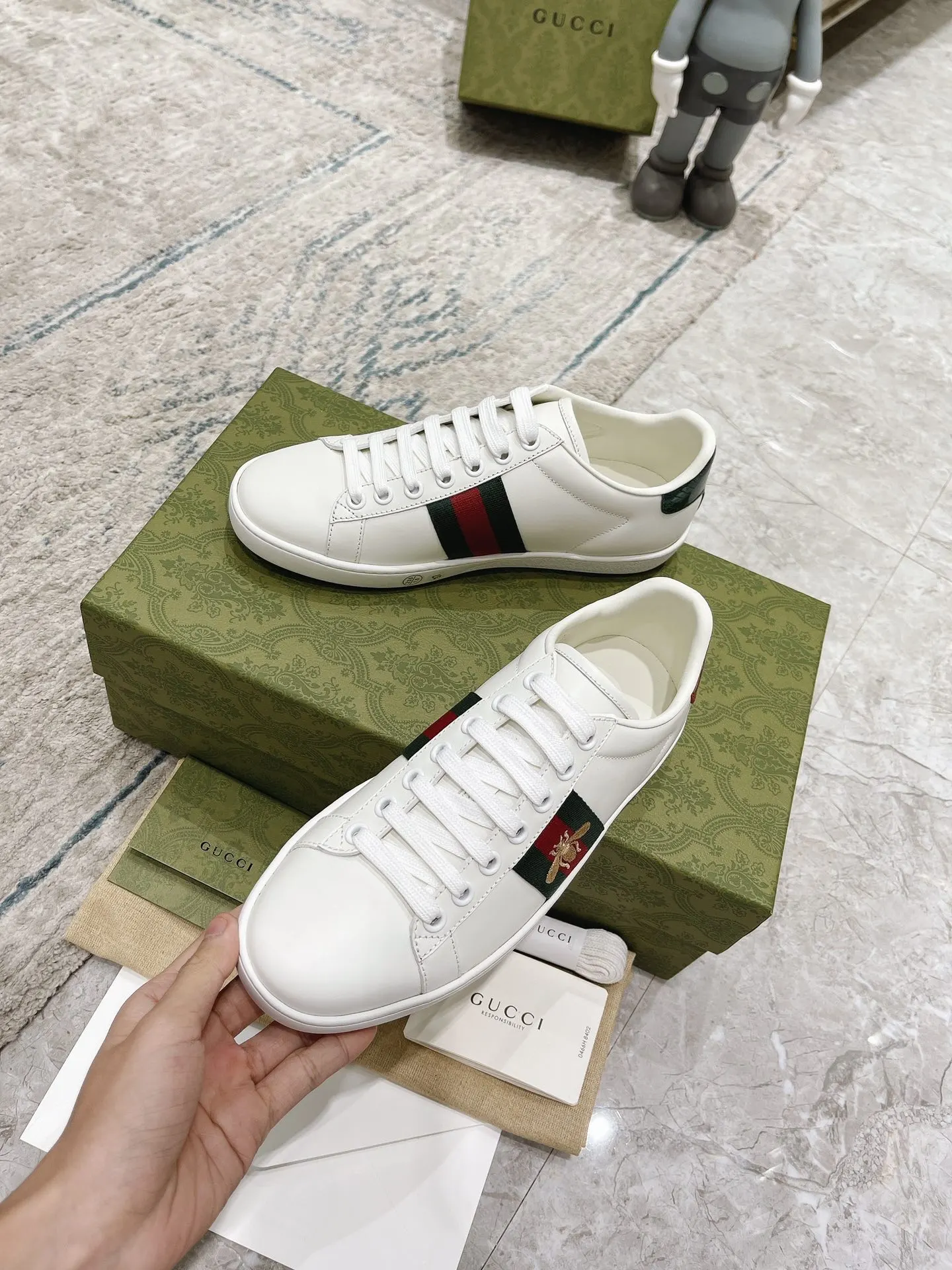 Gucci Logo休闲运动鞋