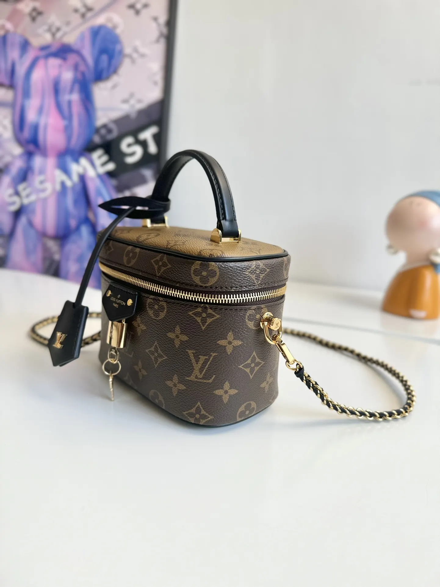 LV 帆布 鏈條包 精致鏈條款