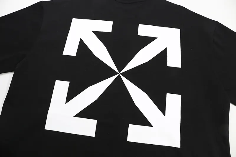 Off-White 22SS 蓝色 Logo 字母 短袖T恤 日常百搭款
