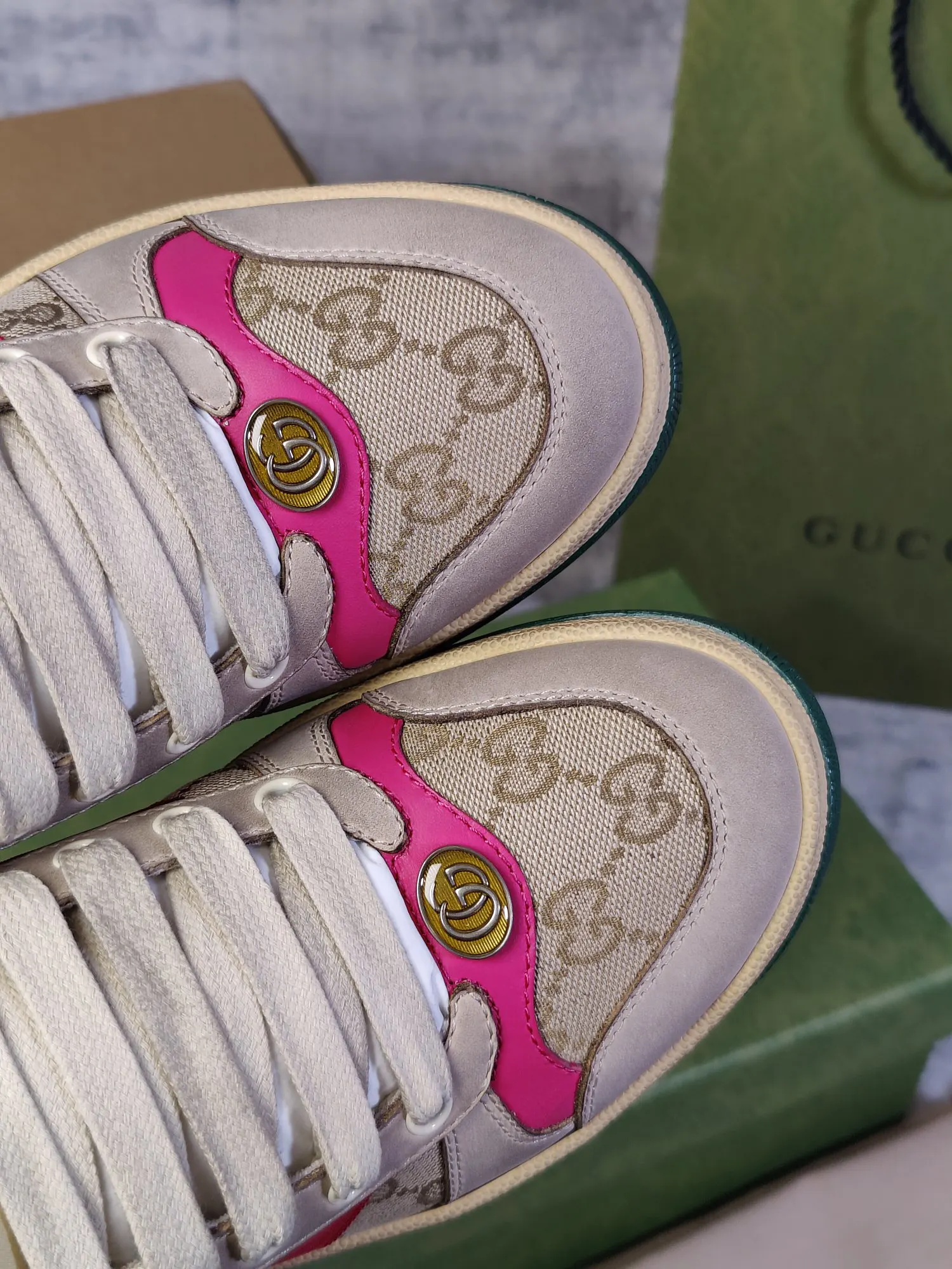 Gucci Logo休闲运动鞋 百搭款