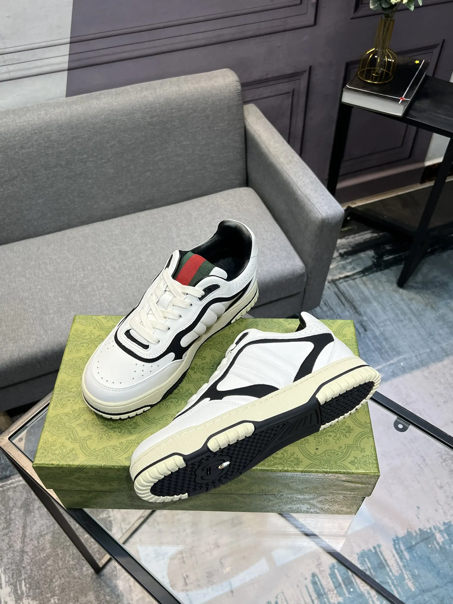 Gucci Logo休闲运动鞋