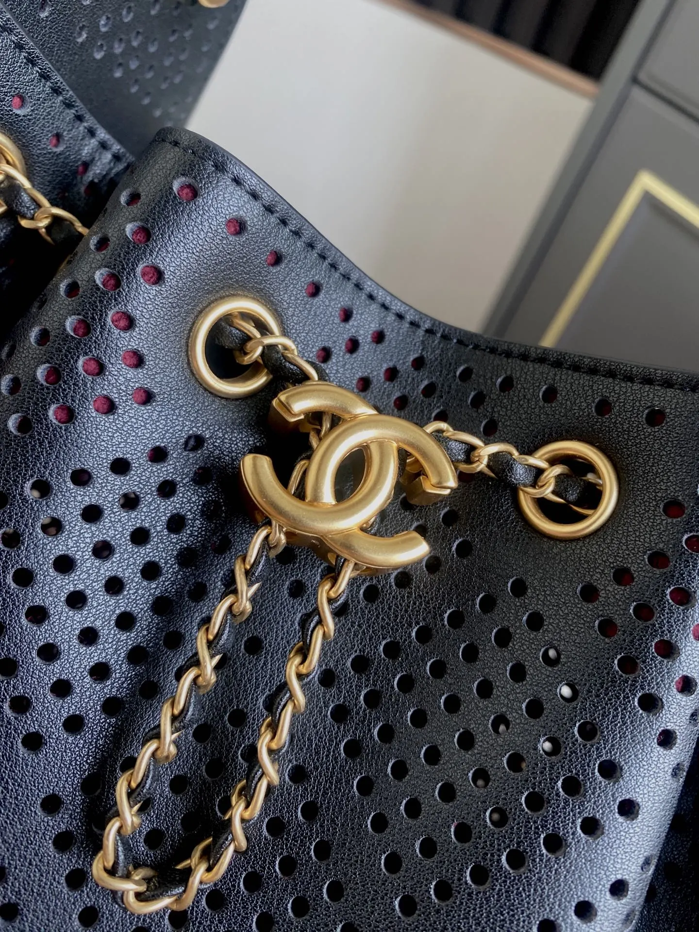 CHANEL Hobo 小牛皮 腋下包 复古腋下背款