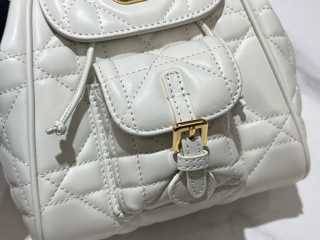 Dior Caro 白色 双肩包