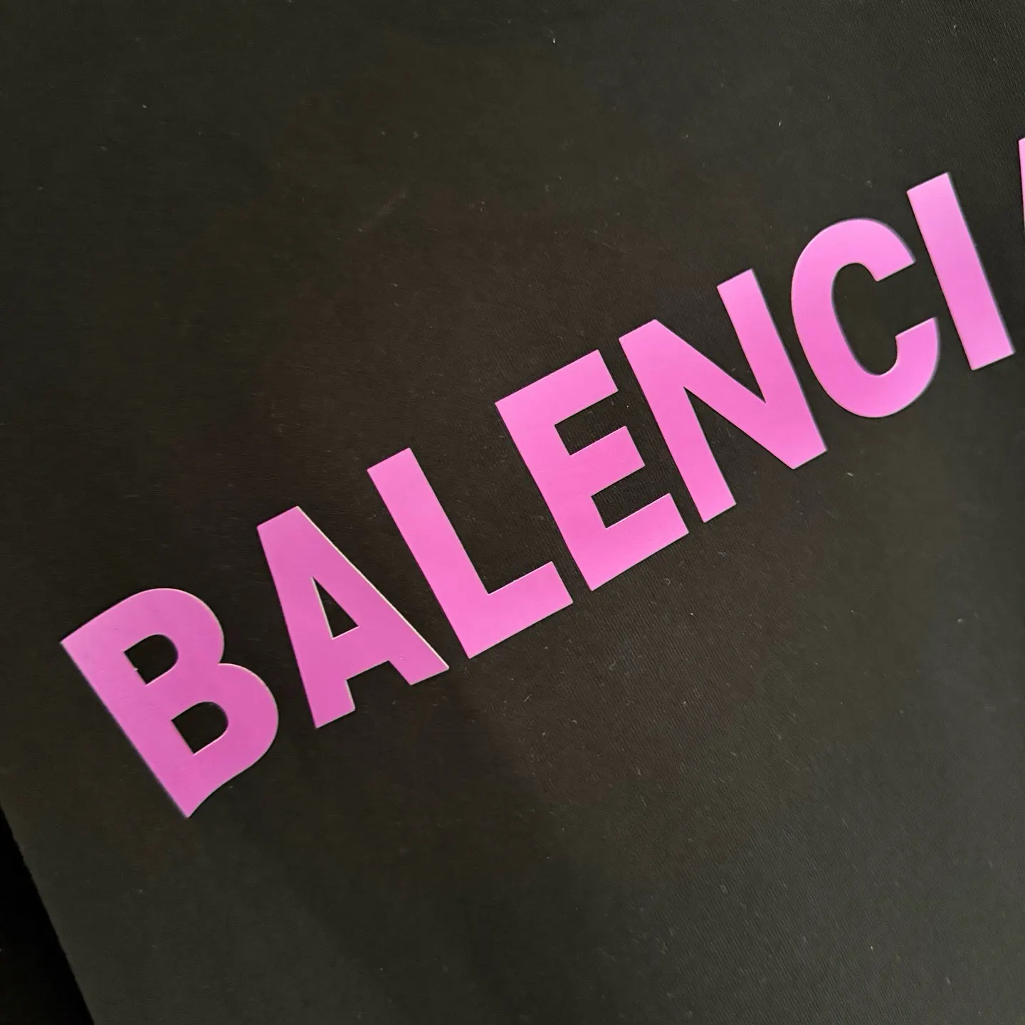 Balenciaga Logo Short Sleeve T-Shirt Street