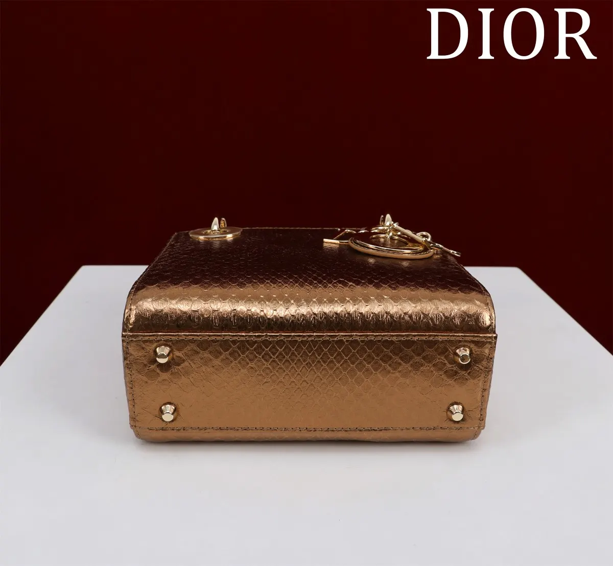 Dior Lady Dior 小号 棕色 手提包