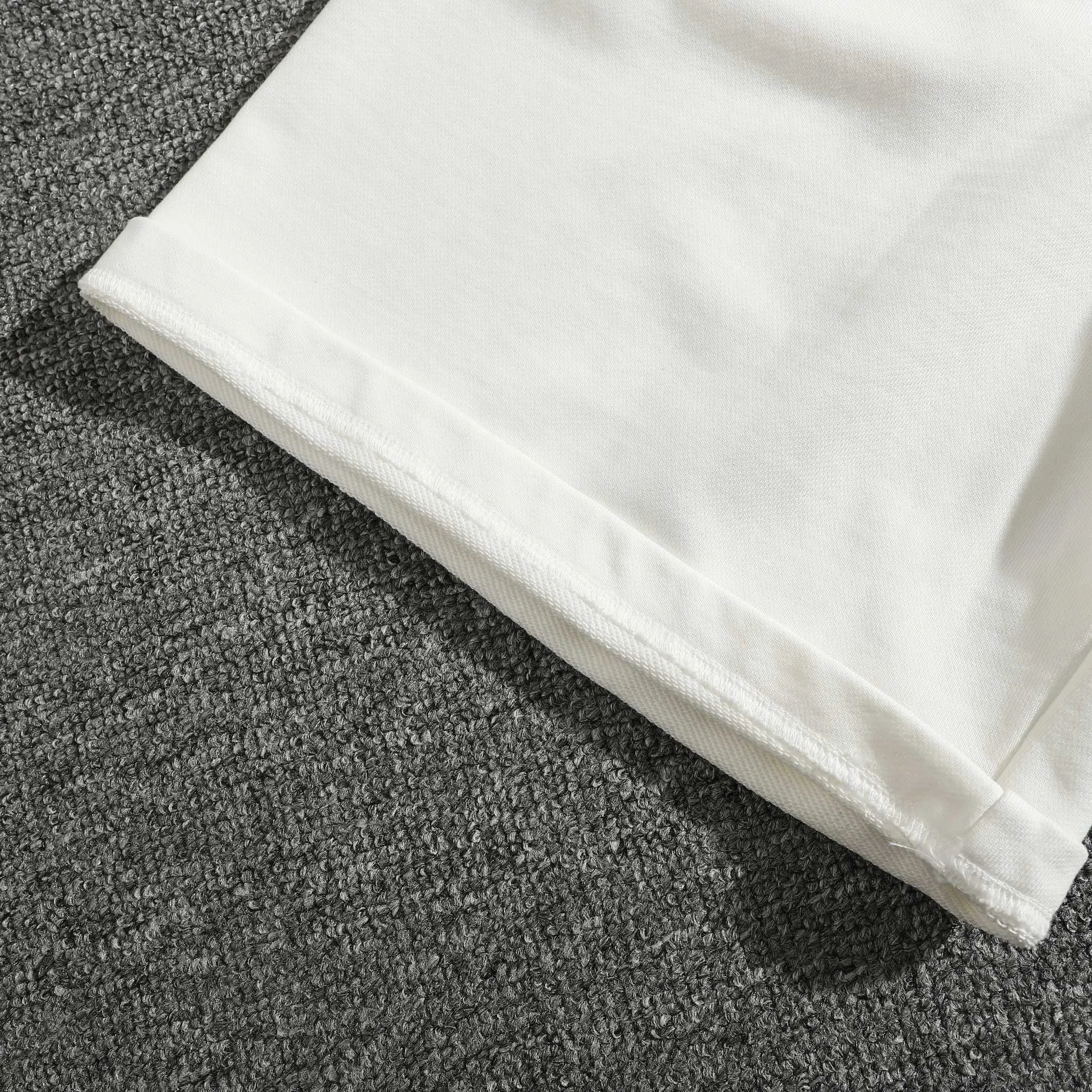 Balenciaga White Logo Short Sleeve T-Shirt Street