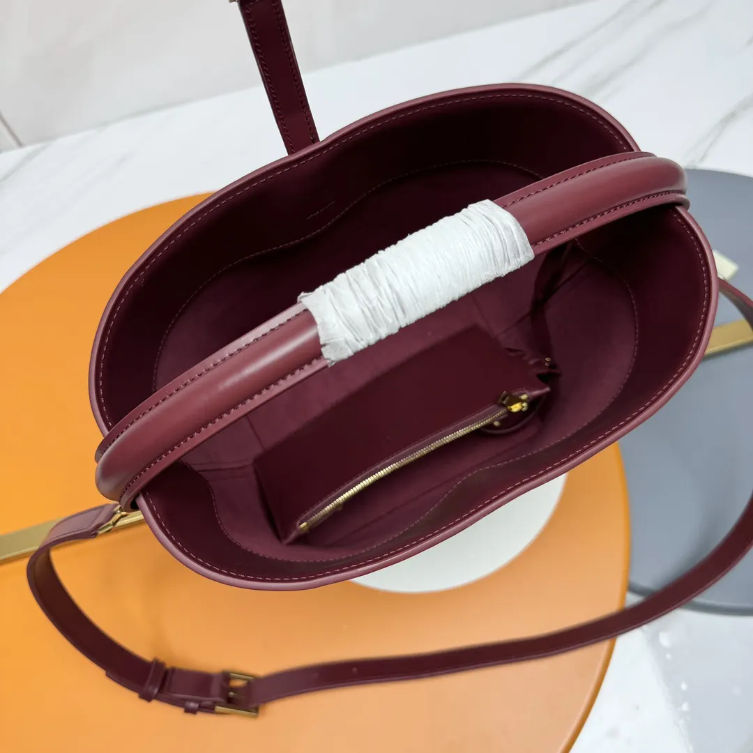 Bucket Bag Casual Leather