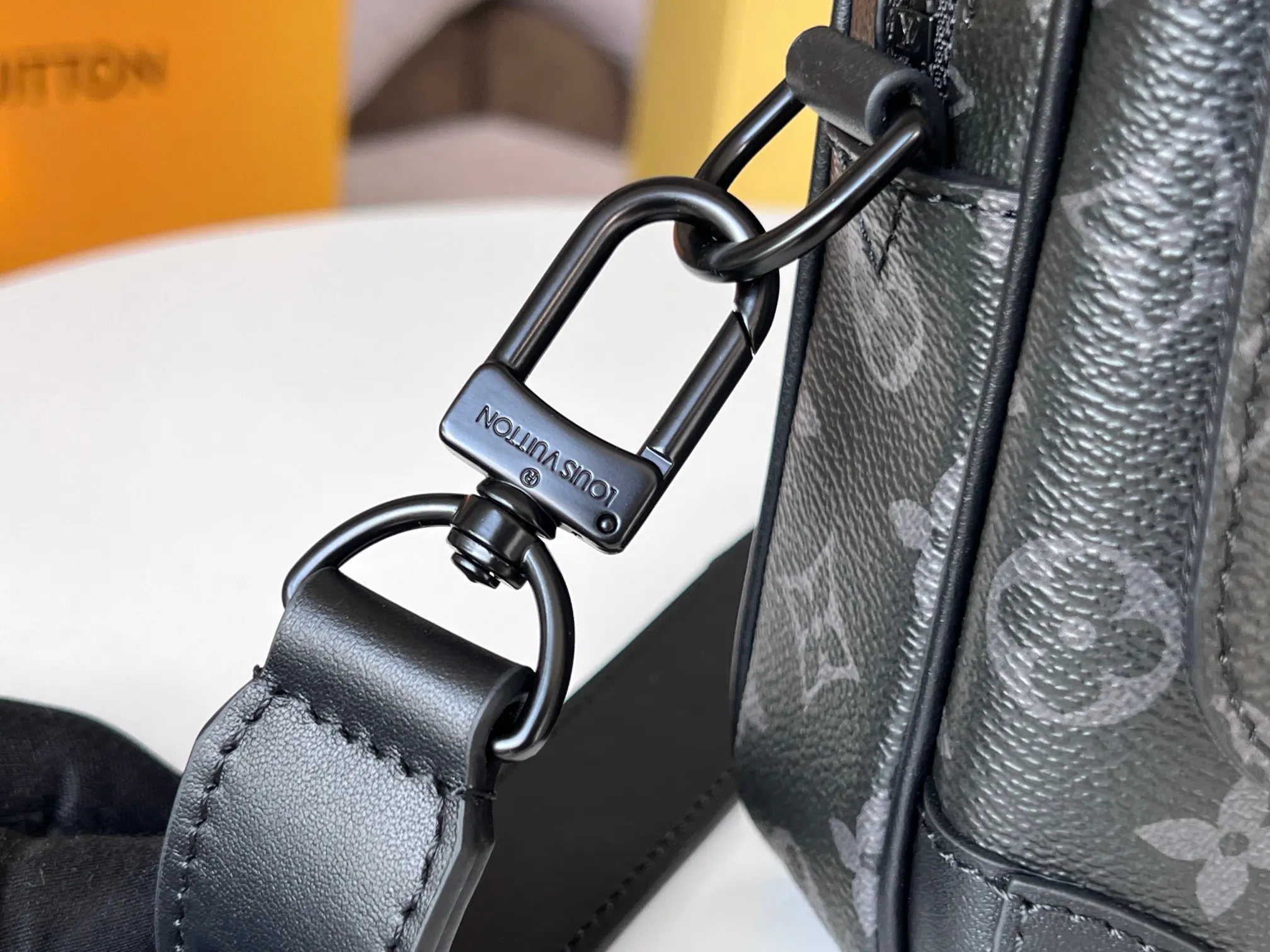 Louis Vuitton Black Chain Bag