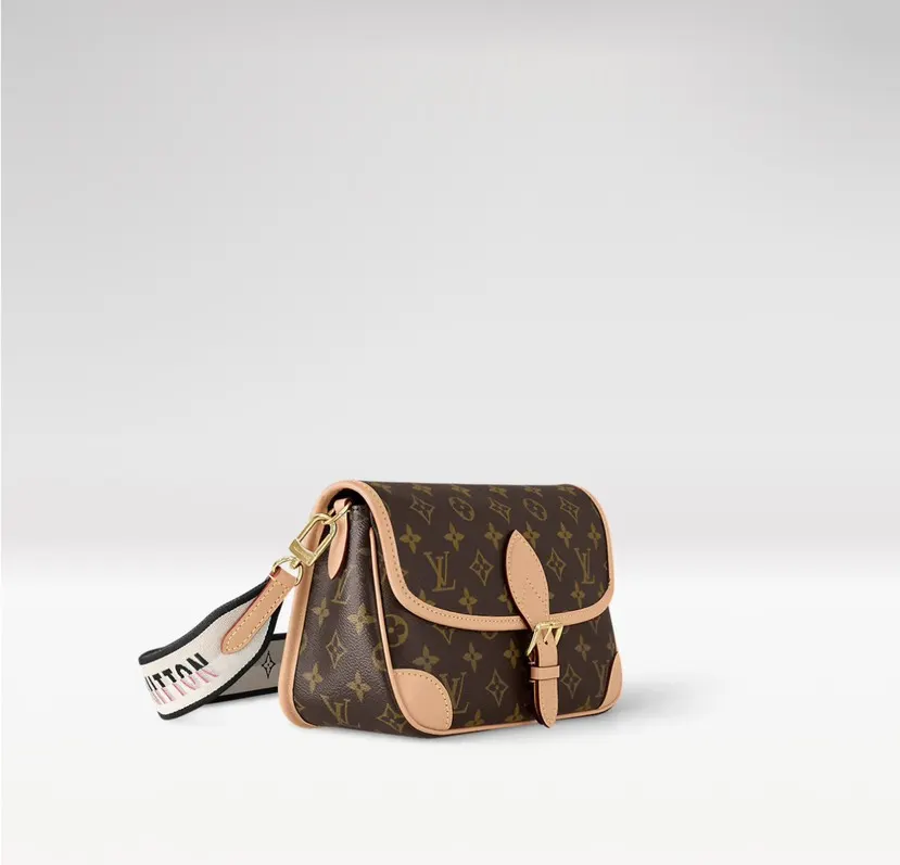 LV Diane 老花腋下手袋 焦糖皮革款｜ORBUYBAG 岚奢包高端时尚精品