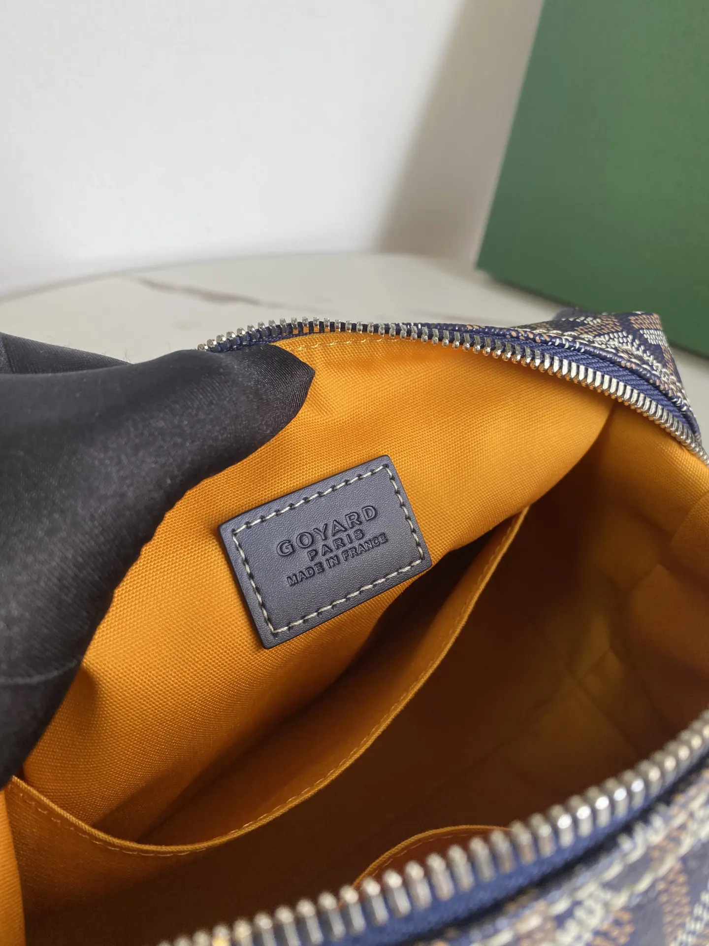 Cosmetic Pouch Leather