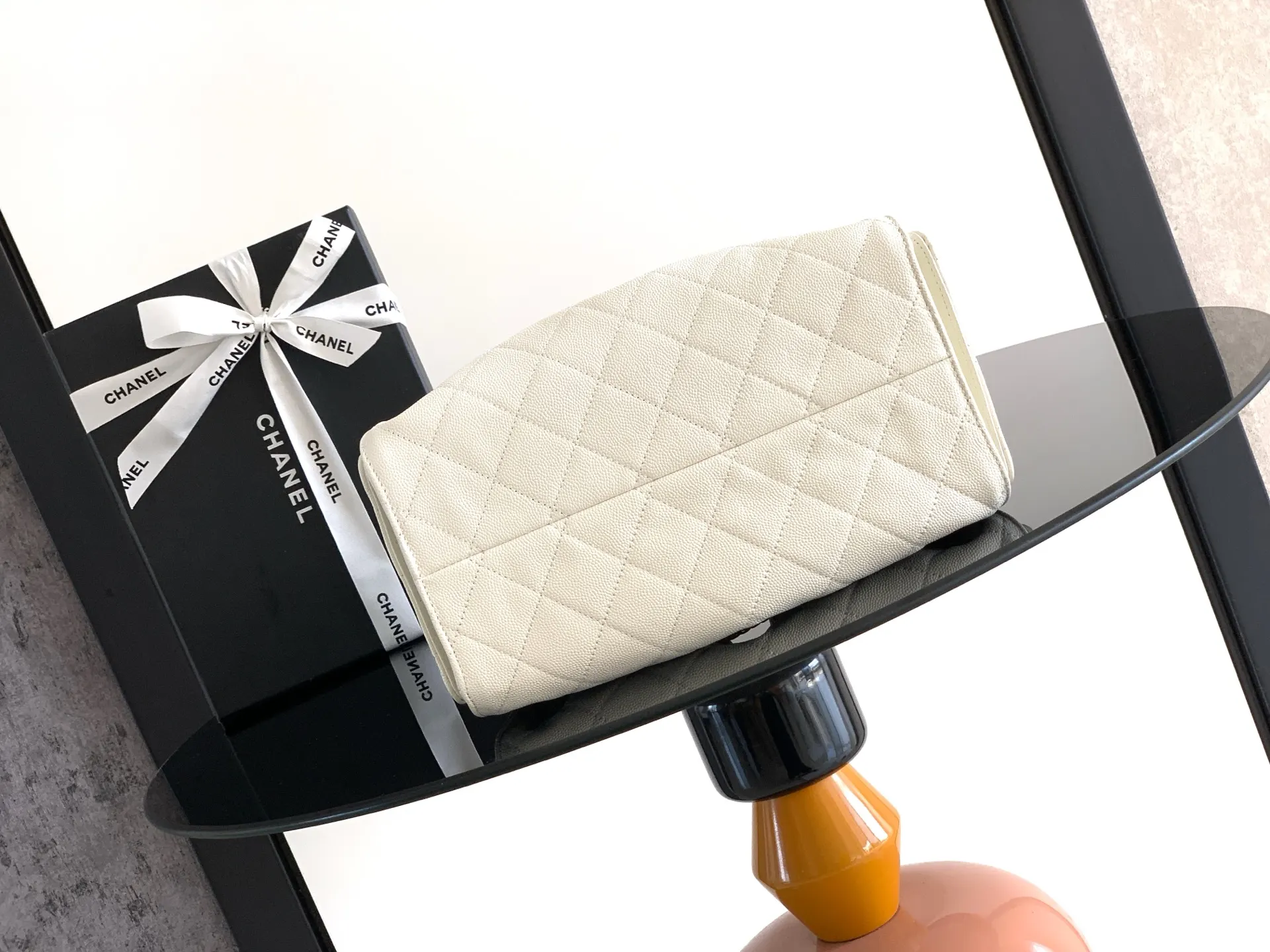 CHANEL Hobo 牛皮 腋下包 复古腋下背款