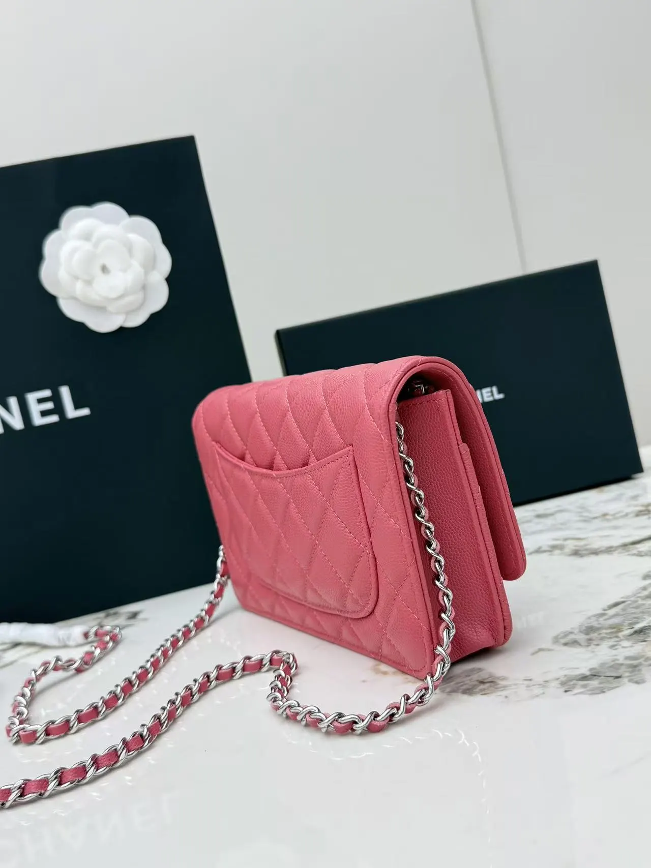 Chanel Chain Bag Leather