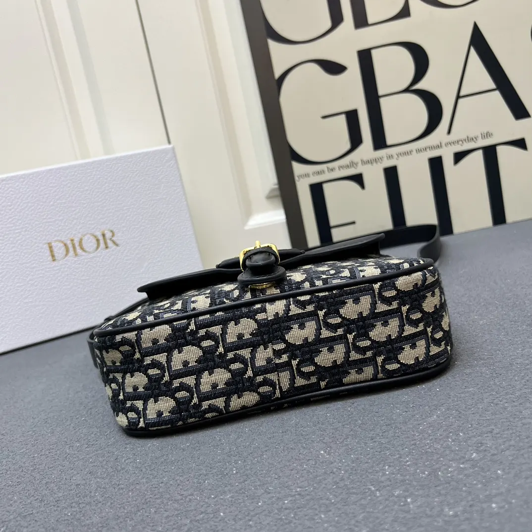 Dior Oblique老花牛皮手袋 手提斜挎