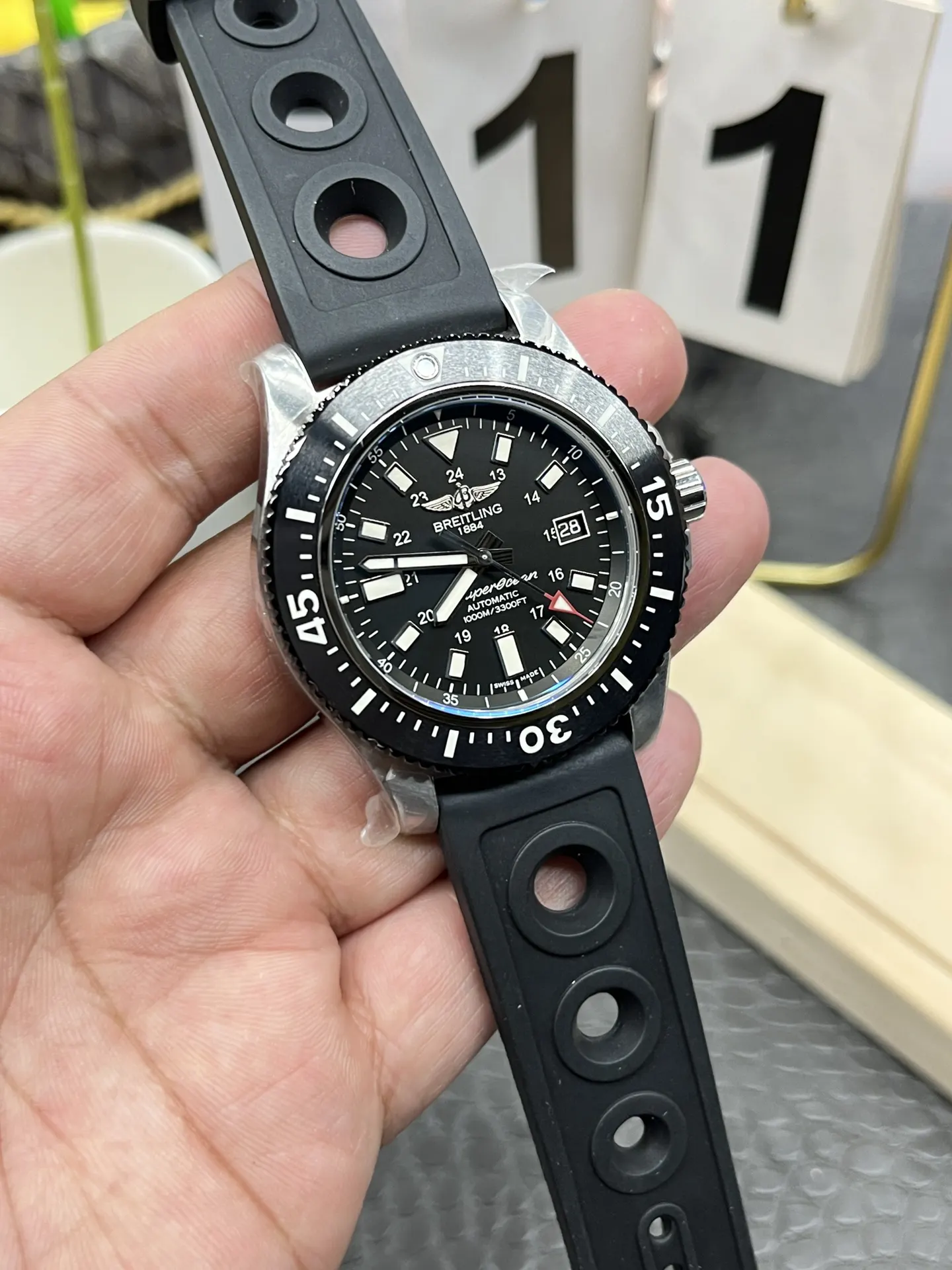 GF百 灵陶瓷 海洋 海鸥 全自动 手錶 經典腕表款