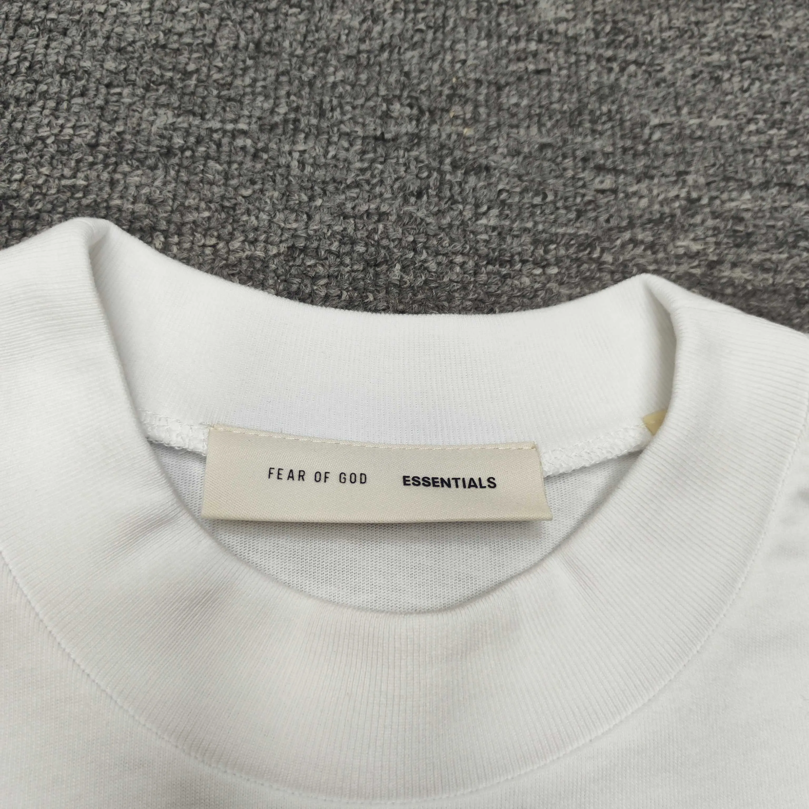 Fear of God 白色 字母 水洗 短袖T恤 日常百搭款