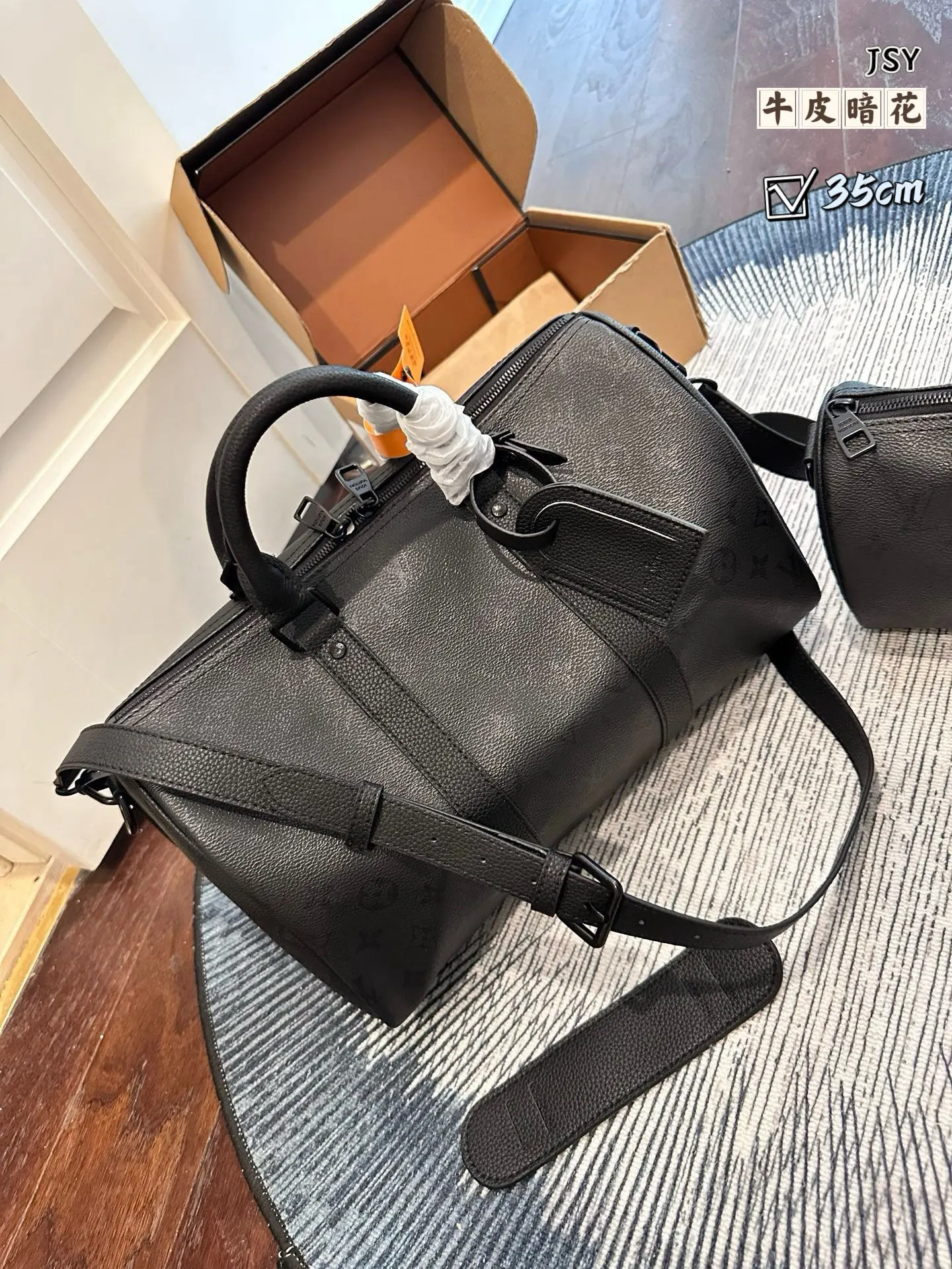 LV Keepall 老花 牛皮 旅行包 大容量旅行款