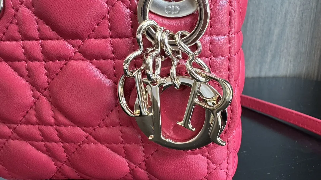 Dior Red Top Handle Bag Commuter
