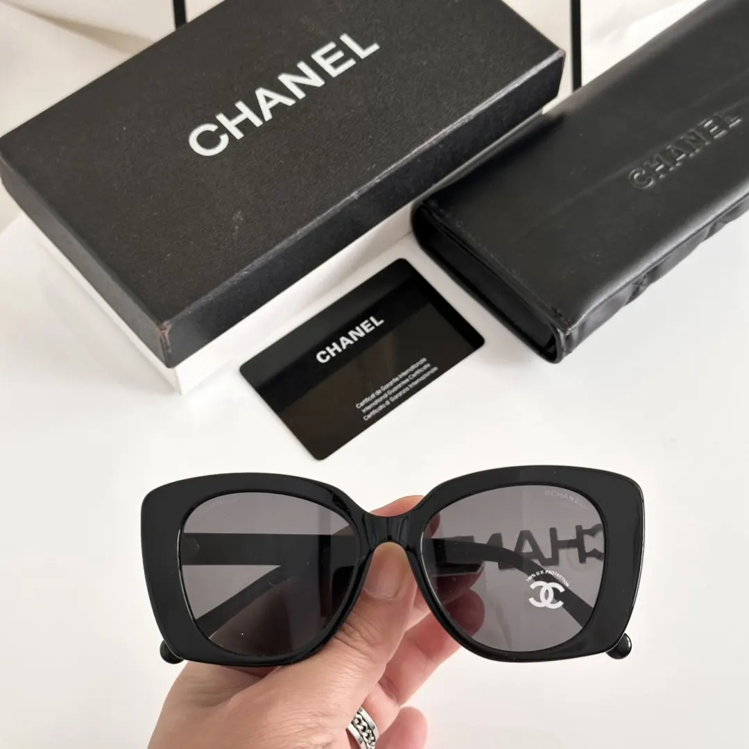 Chanel 字母 墨镜 时尚防晒 太阳镜