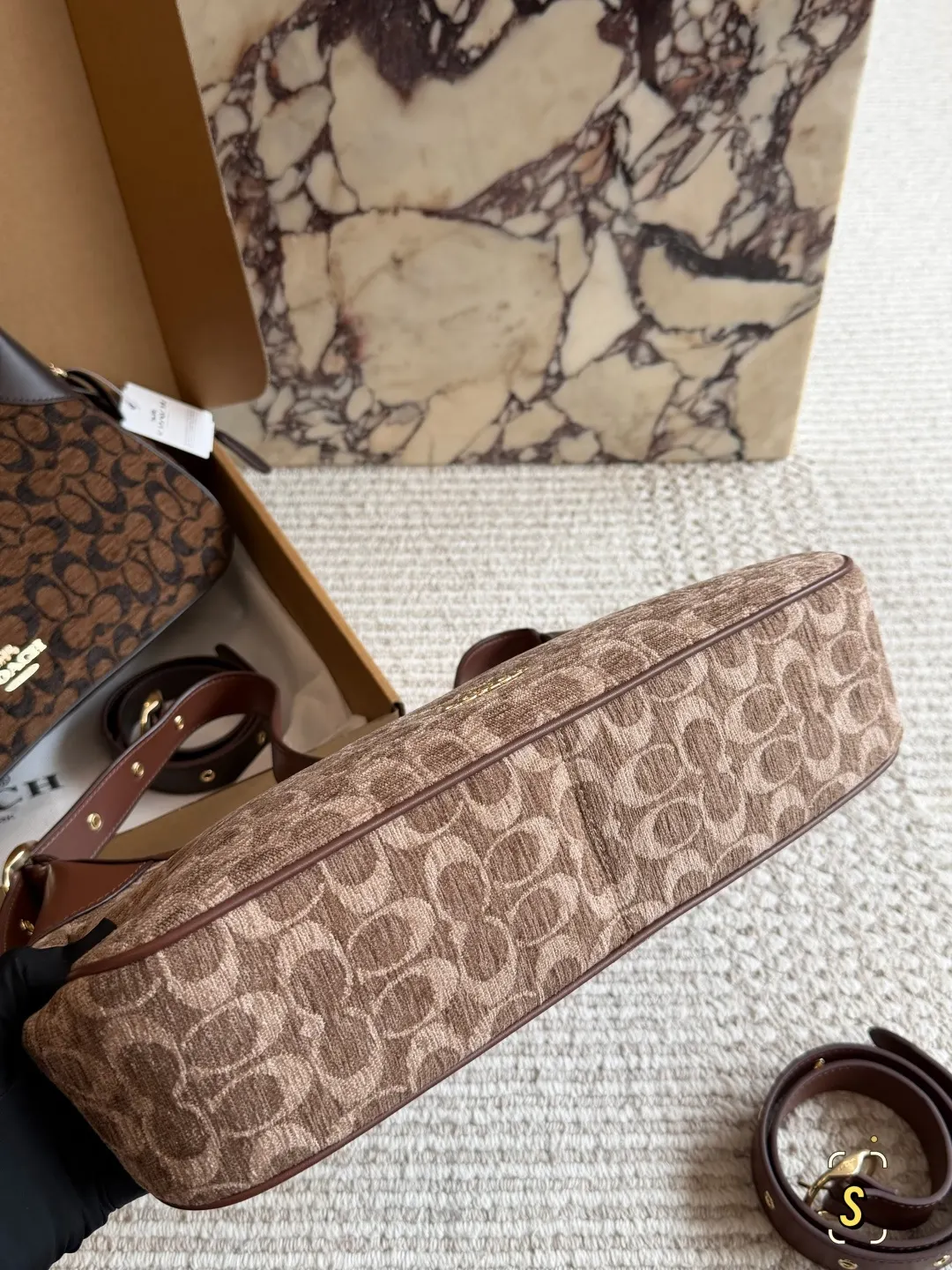 Brown Monogram Organizer Pouch Travel