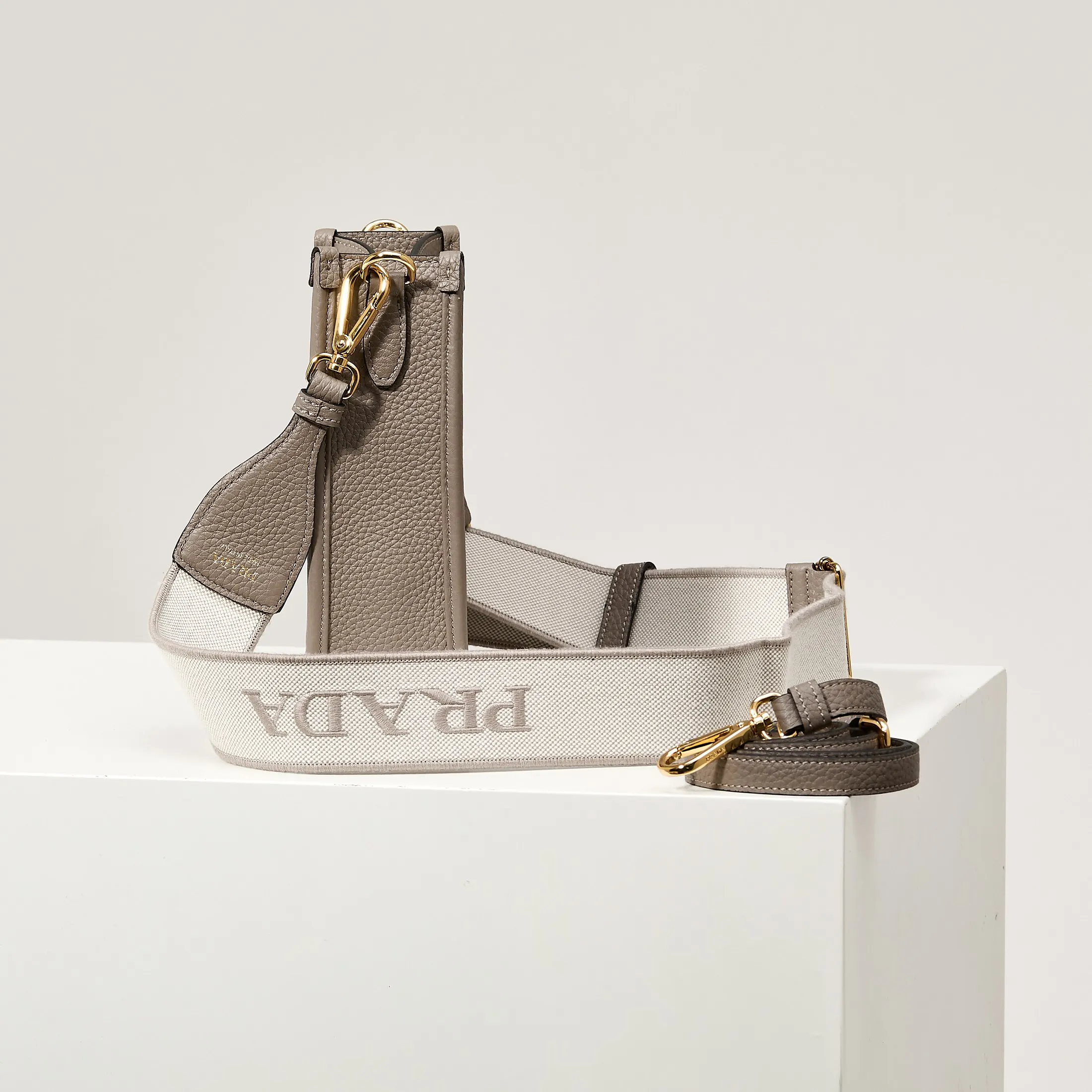 Prada 1BH191 迷你 皮革 印花 托特包