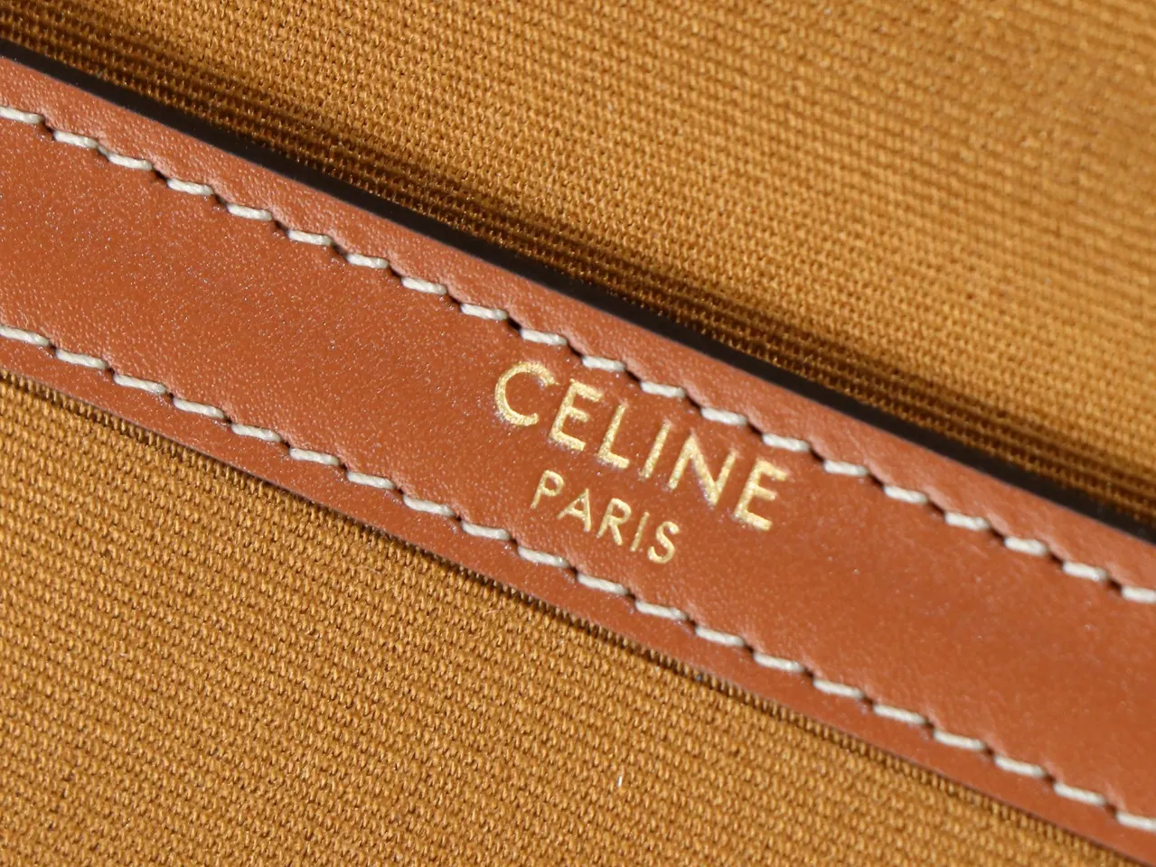 Gold Backpack Leather