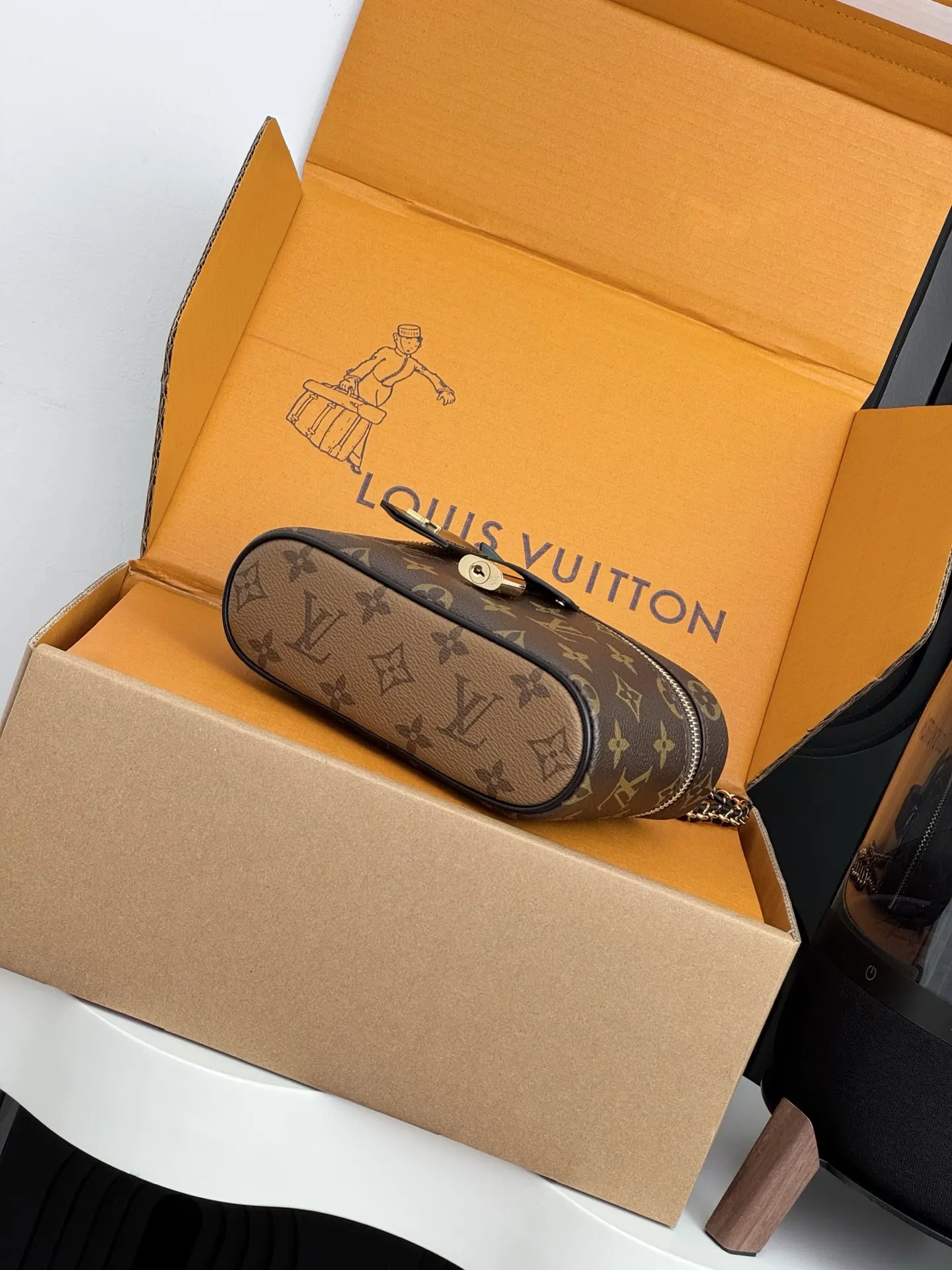 LV 帆布 鏈條包 精致鏈條款