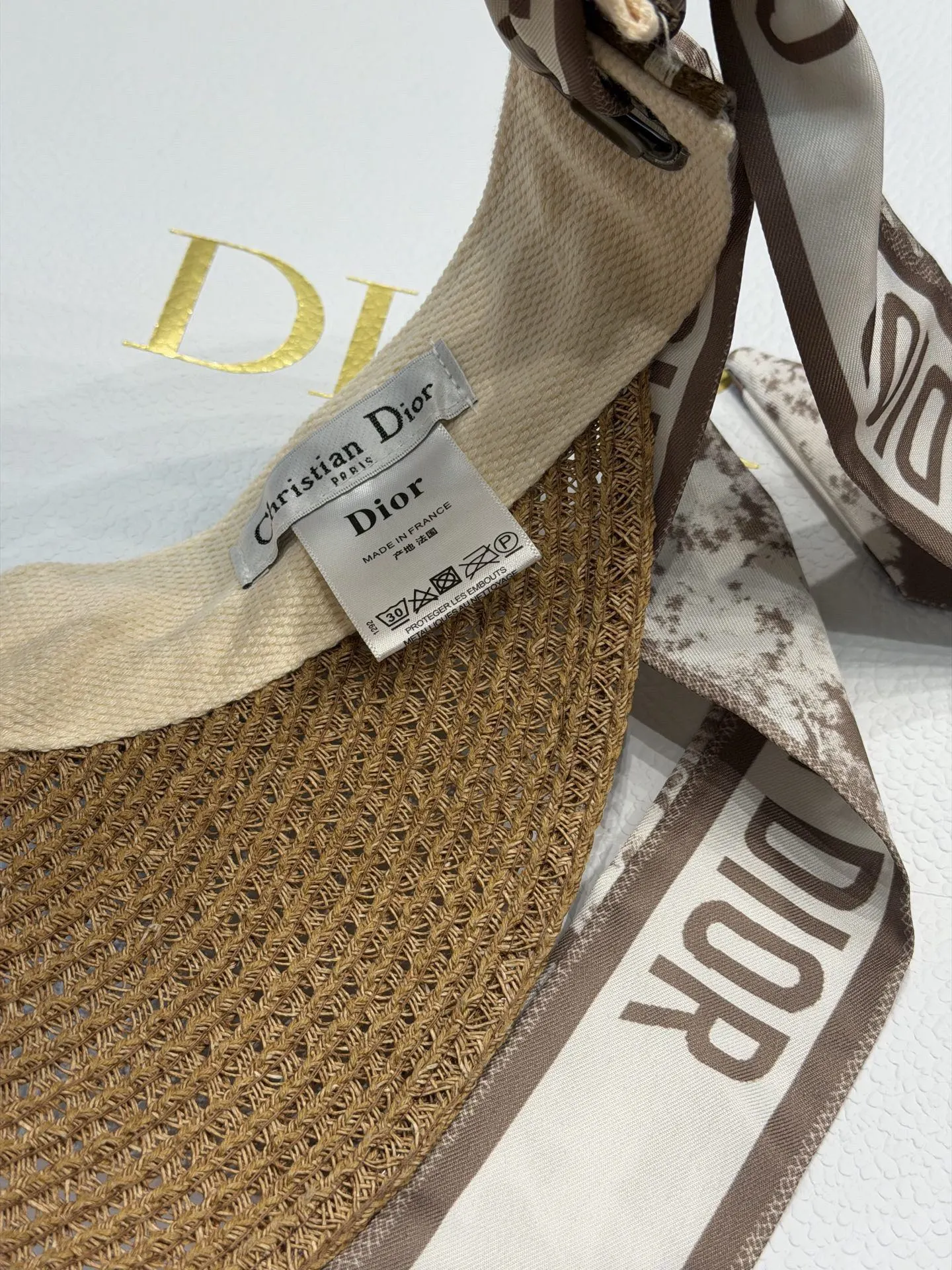 Dior 多色草编遮阳帽 组合款