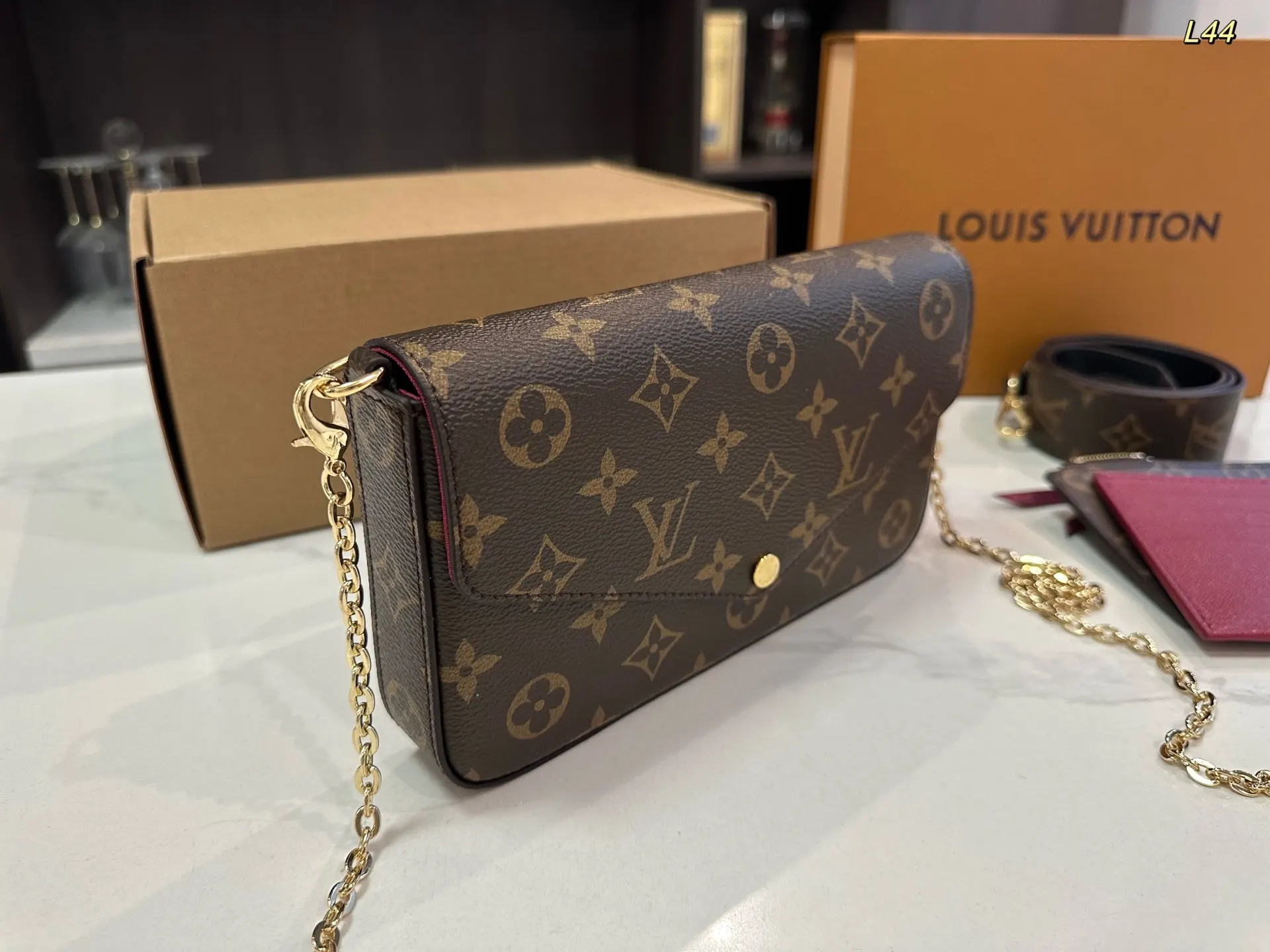 Louis Vuitton Hobo Shoulder Bag Vintage
