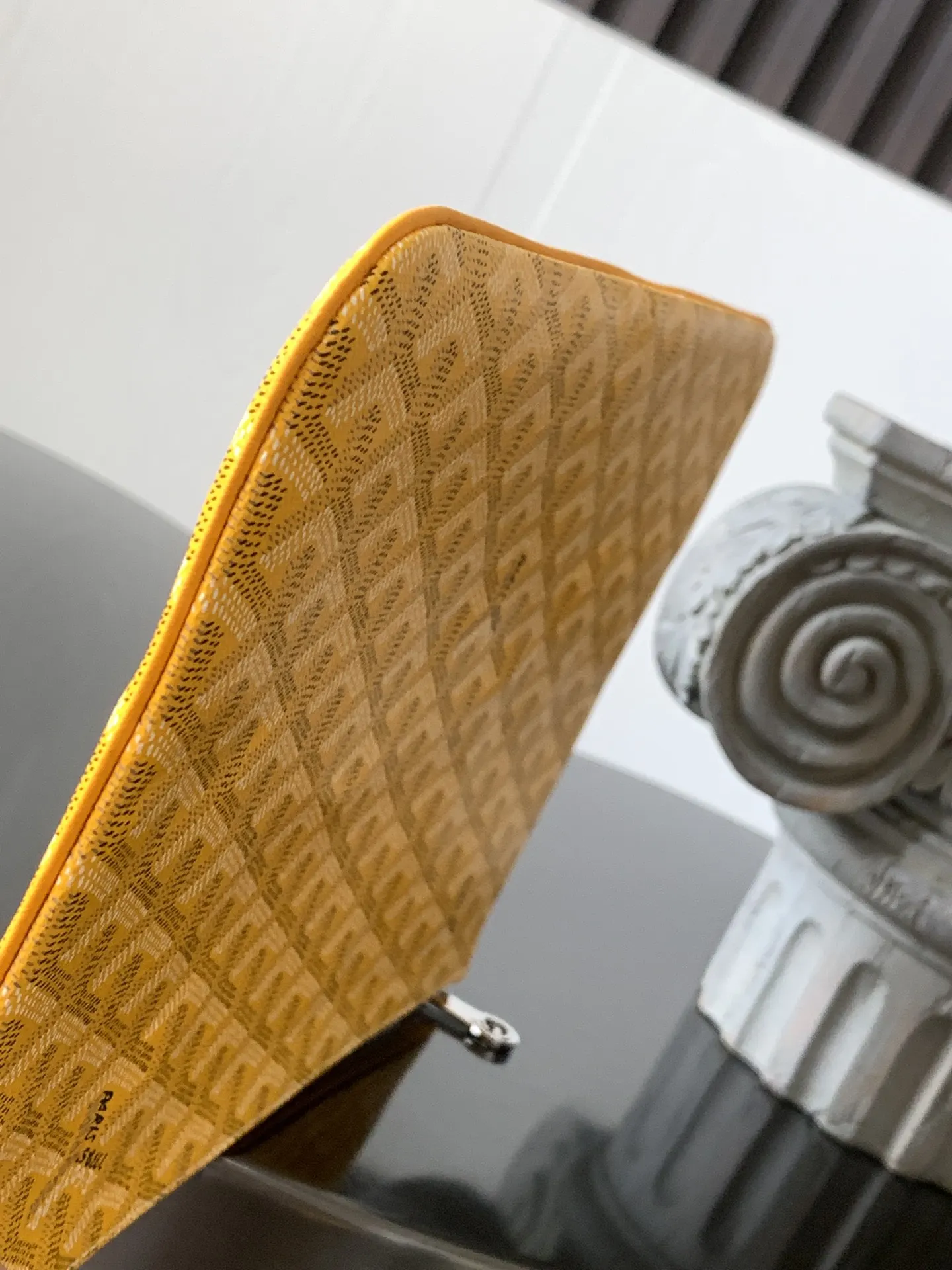 Goyard Yellow Clutch Bag
