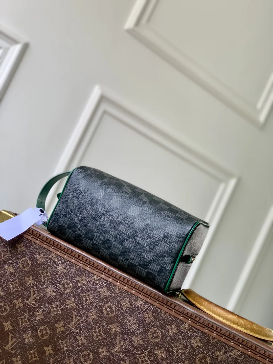 LV 帆布 化妆包 便携收纳款