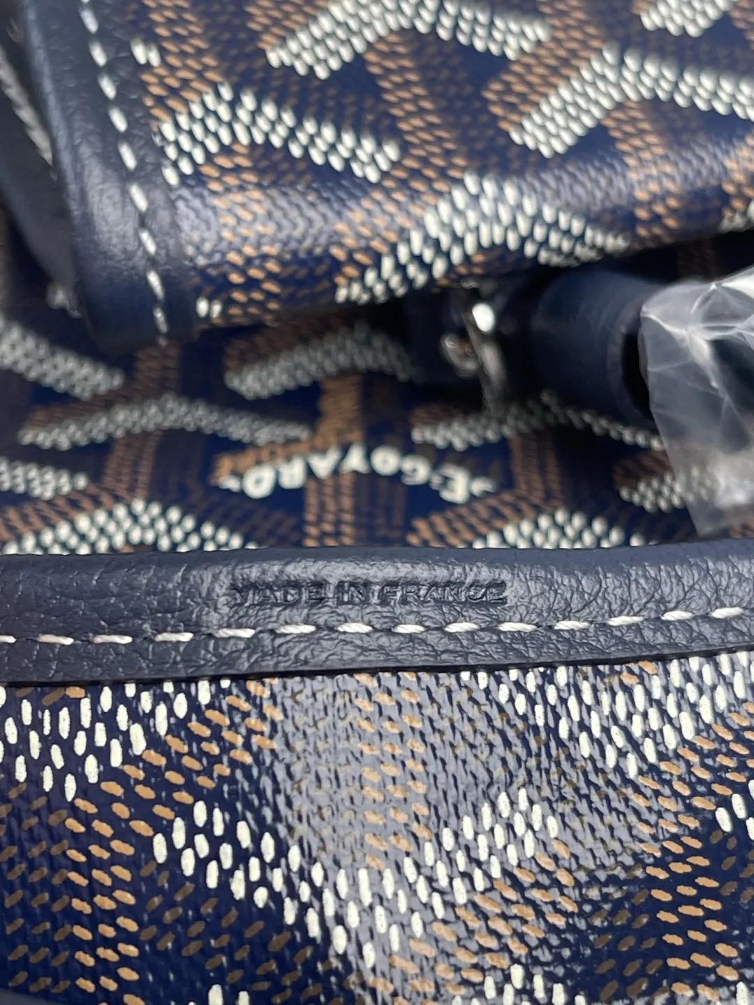 Goyard Hobo 藍色 深藍 腋下包 復古腋下背款