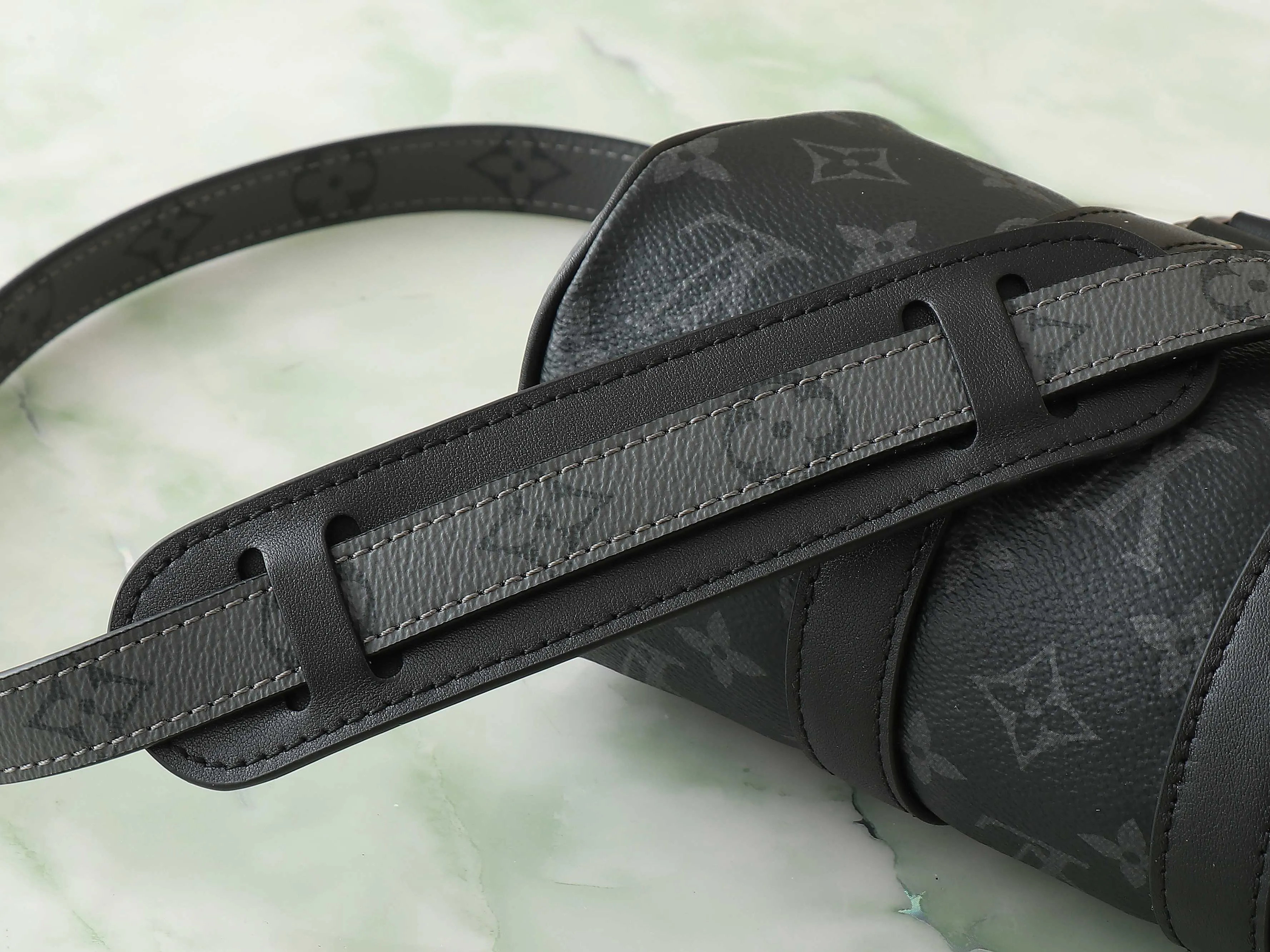 LV Keepall 黑色老花 旅行袋 大容量出行款(數字7)