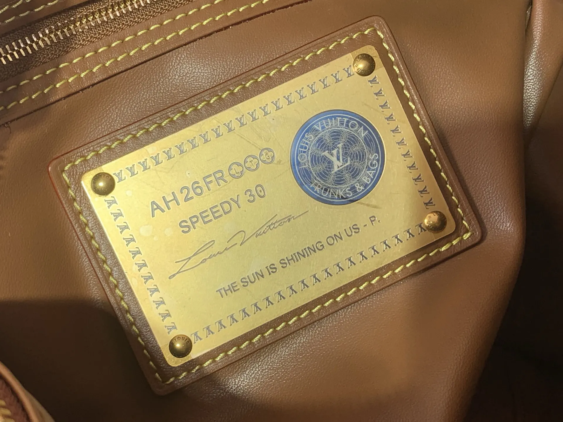 Brown Chain Bag Leather