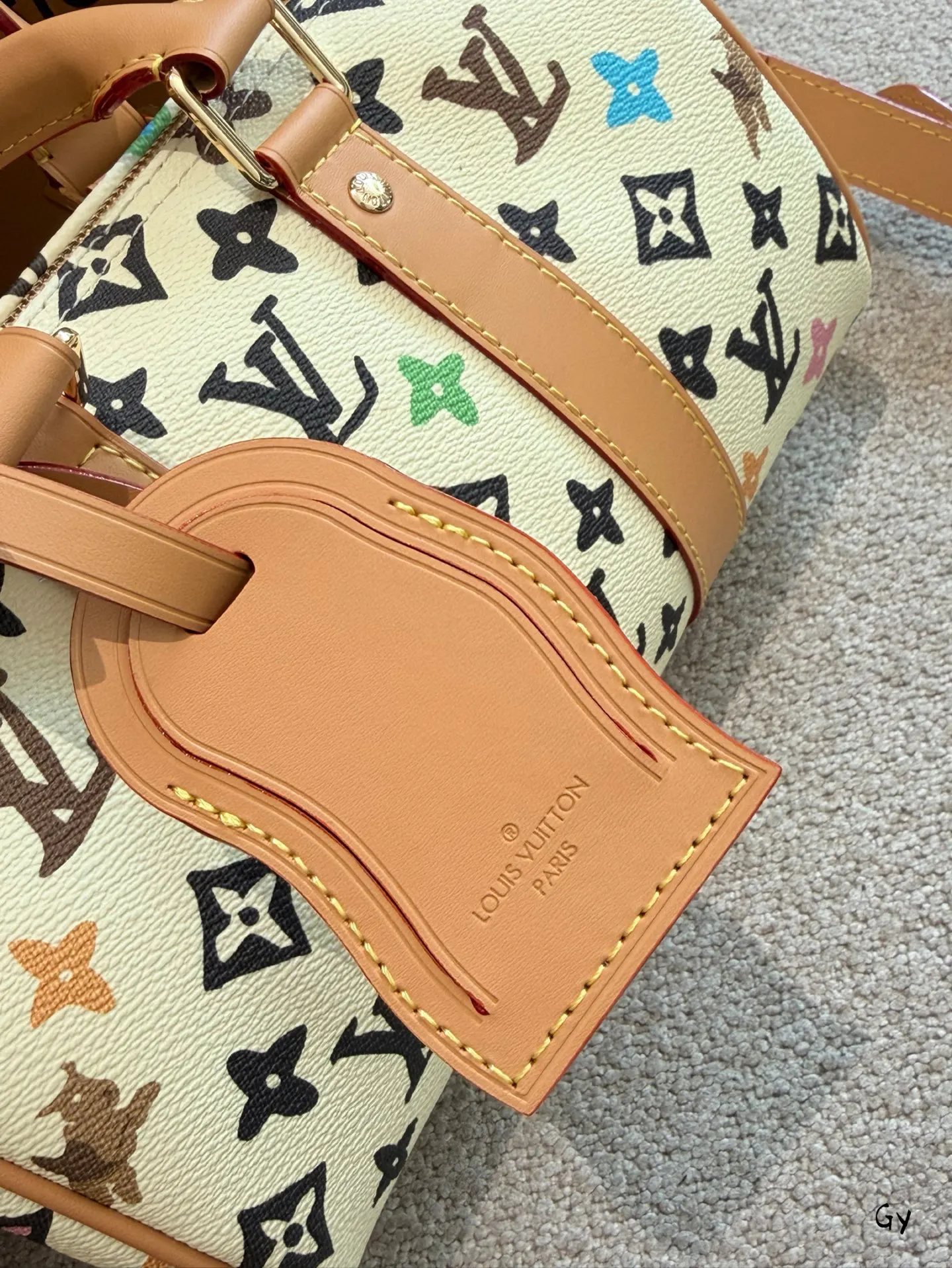 LV 老花 牛皮 Keell枕头包 MoMulticol 斜挎包 轻便斜挎款