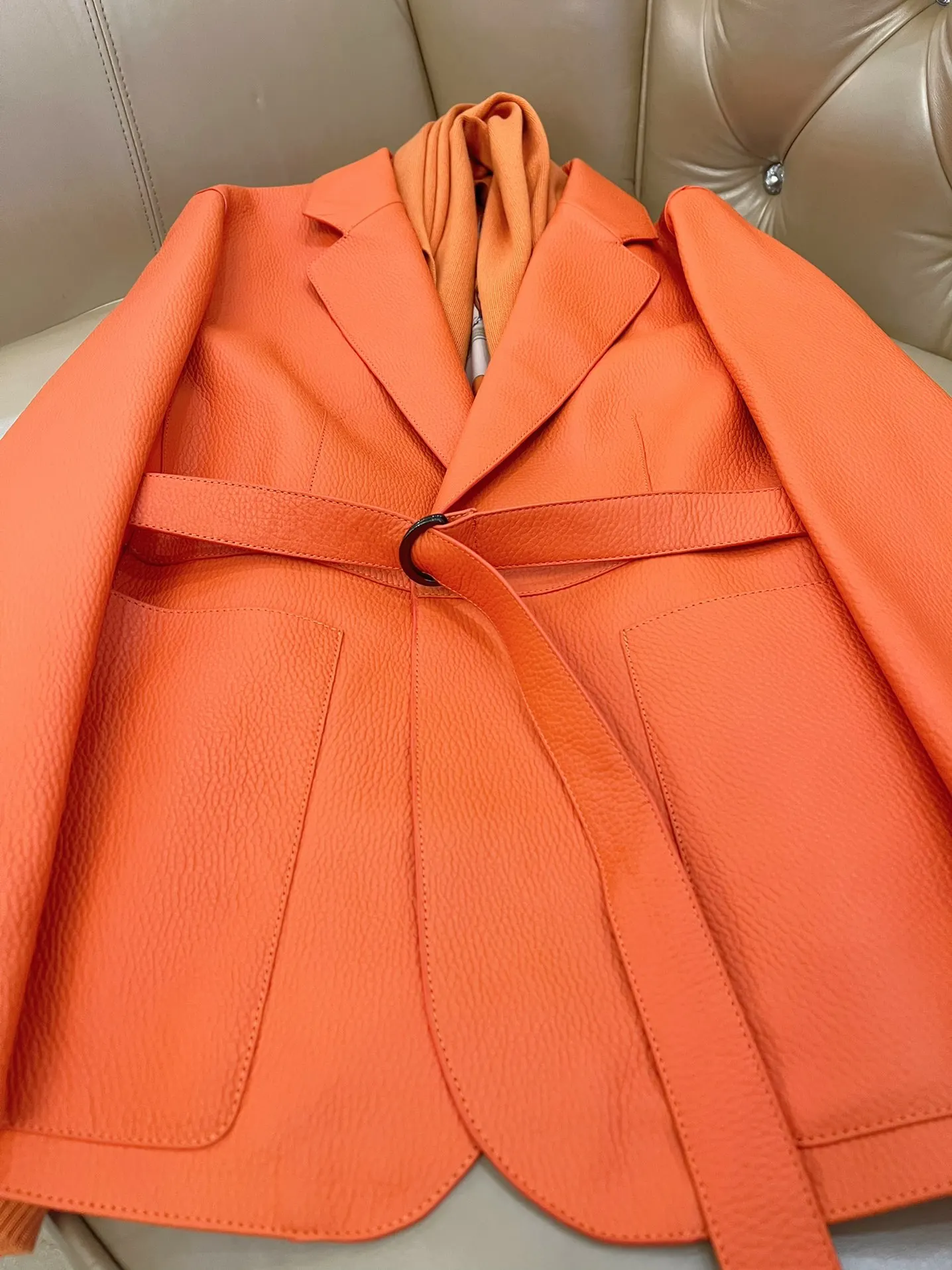 Hermès Jacket Leather