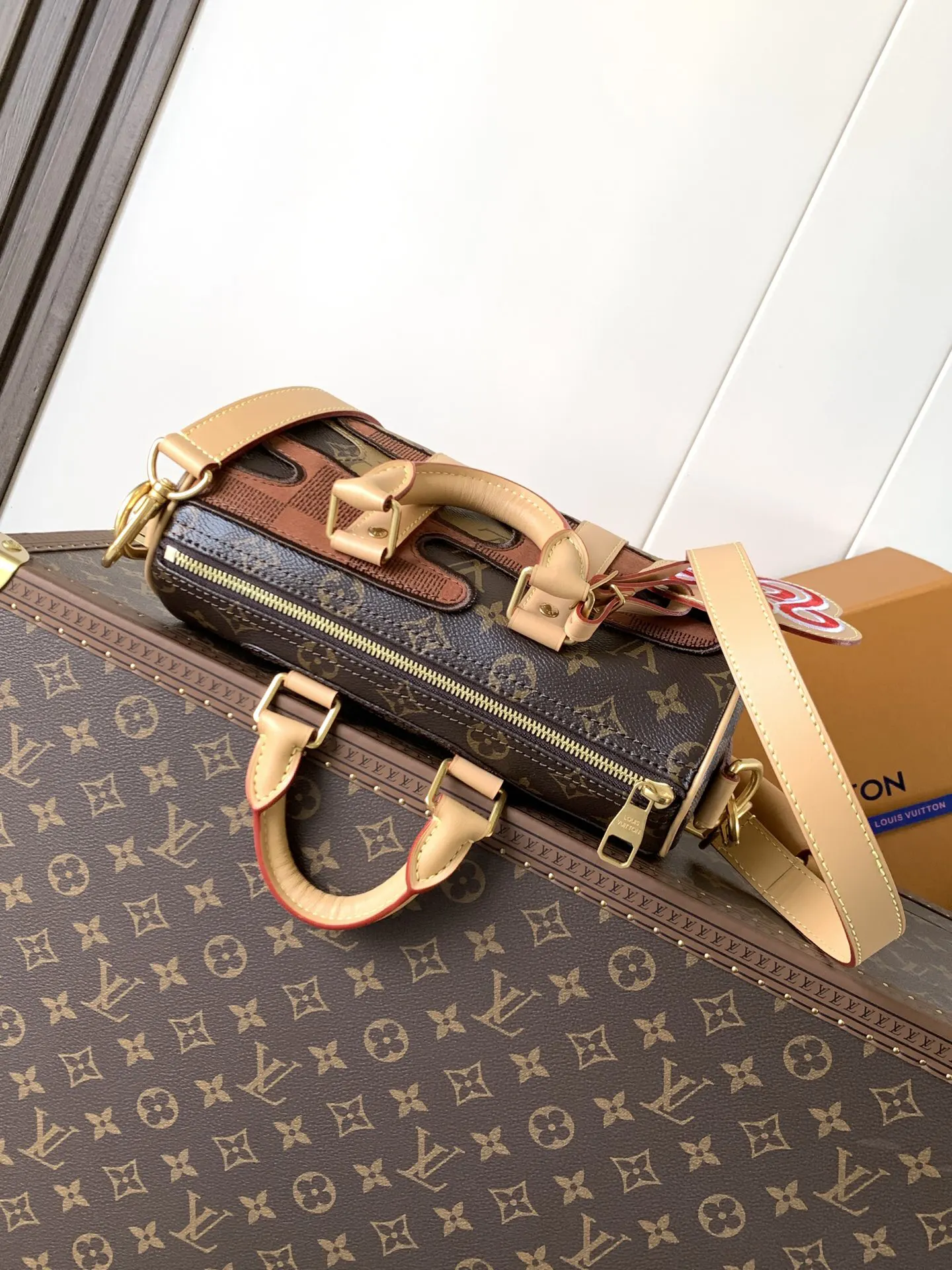 LV Keepall 老花旅行包 棕色手柄出行款｜ORBUYBAG 岚奢包高端时尚精品
