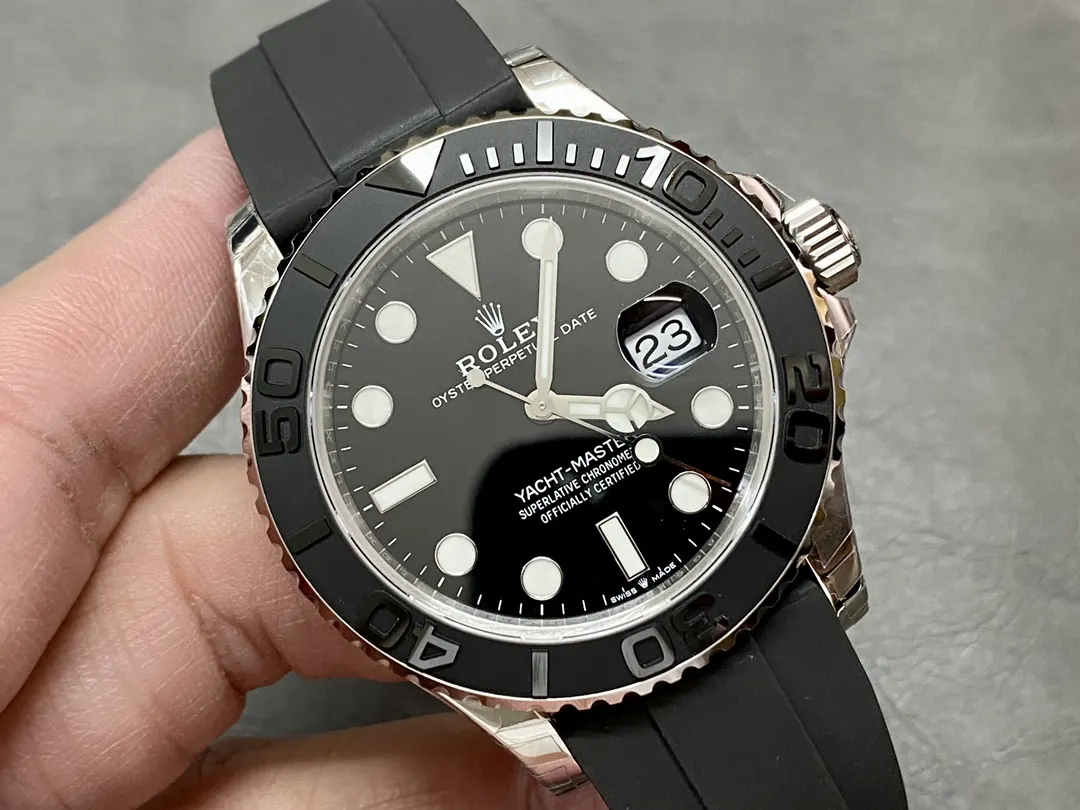 Rolex VS 重 劳力士白金游艇丹东 机芯 手錶 經典腕表款