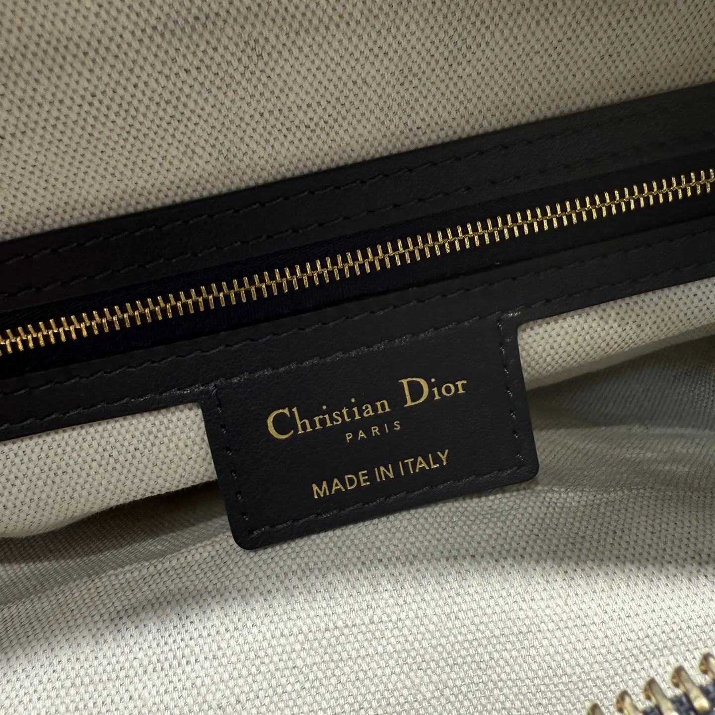Dior Oblique 黑色牛皮包包 手提斜挎 手提包
