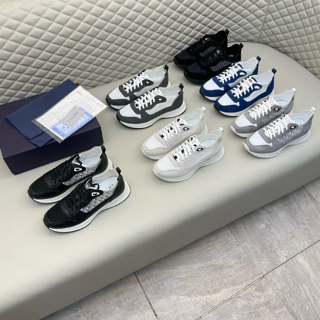 Dior B25 米白色牛皮休闲鞋