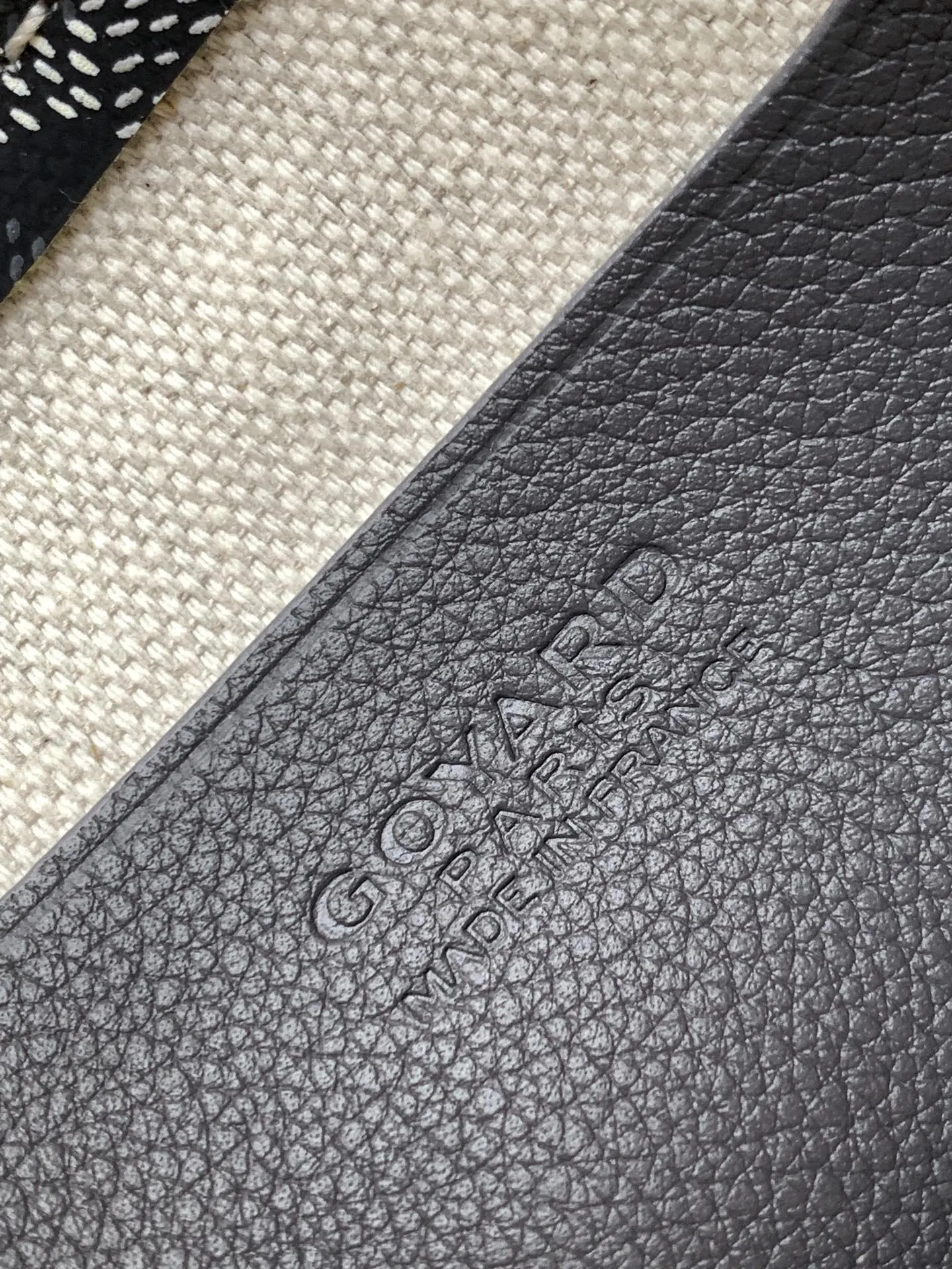 Goyard Gray Clutch Bag