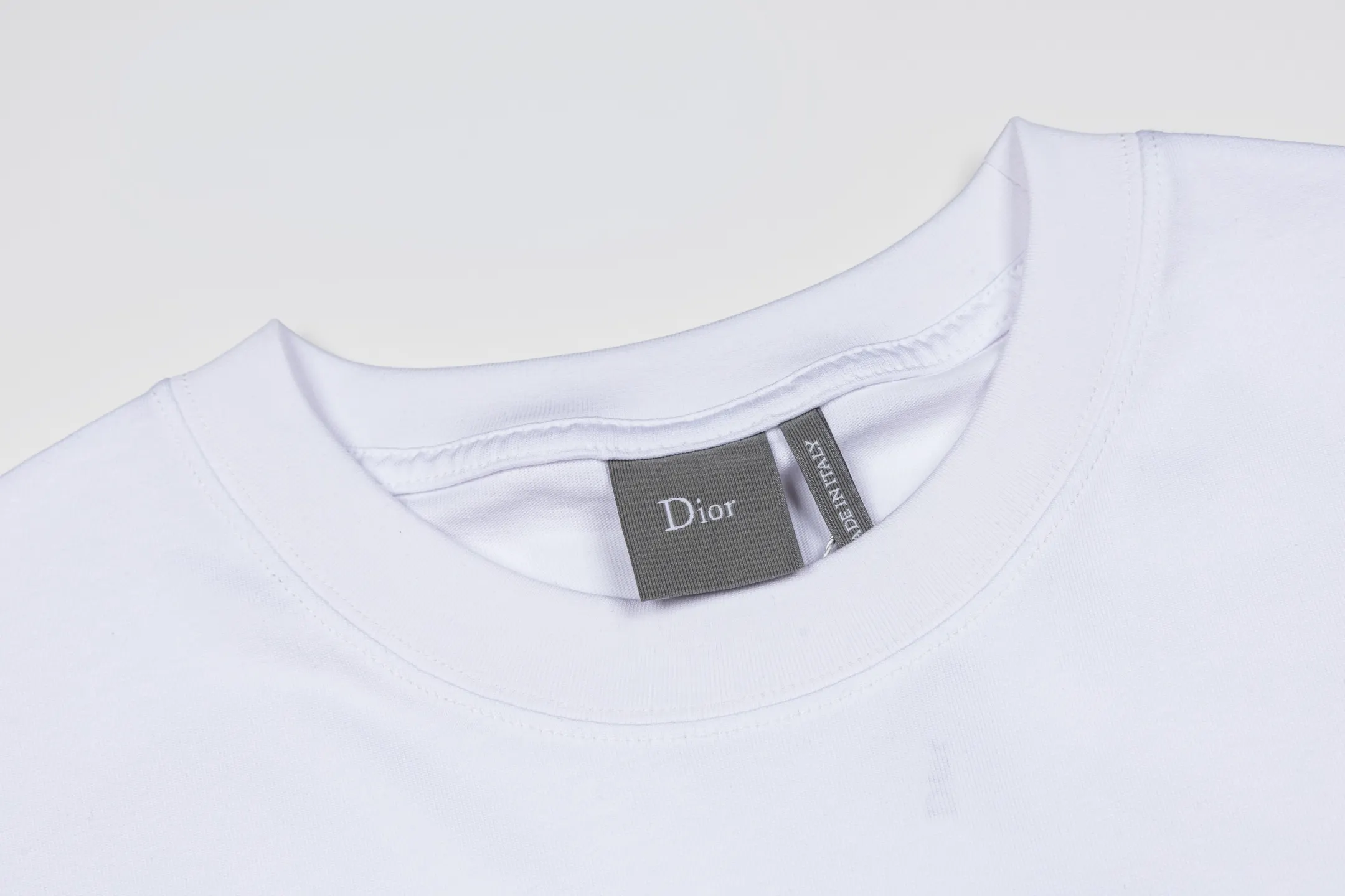 DIOR 字母 刺绣 短袖T恤 休闲百搭款