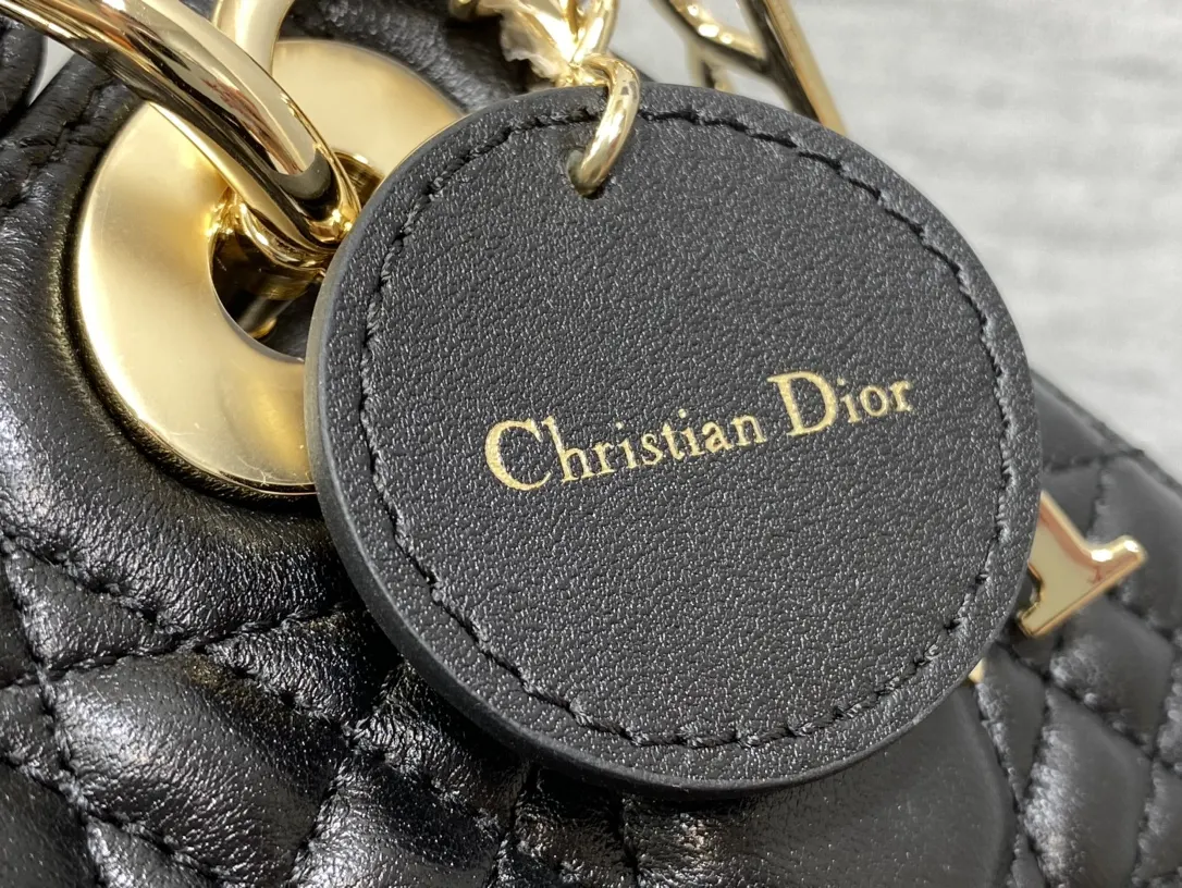 Dior Lady Dior Lady 黑色手袋 手提斜挎